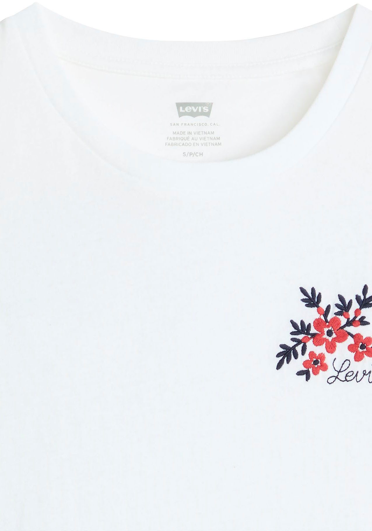 Levi's® T-shirt The Perfect Tee met batwing-logoprint