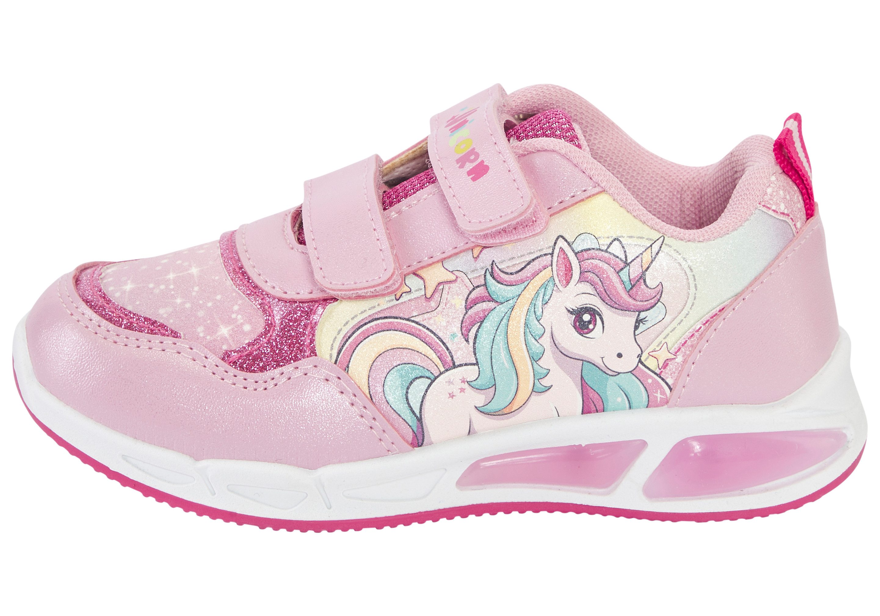 Disney Sneakers Unicorn met cool knipperlichtje