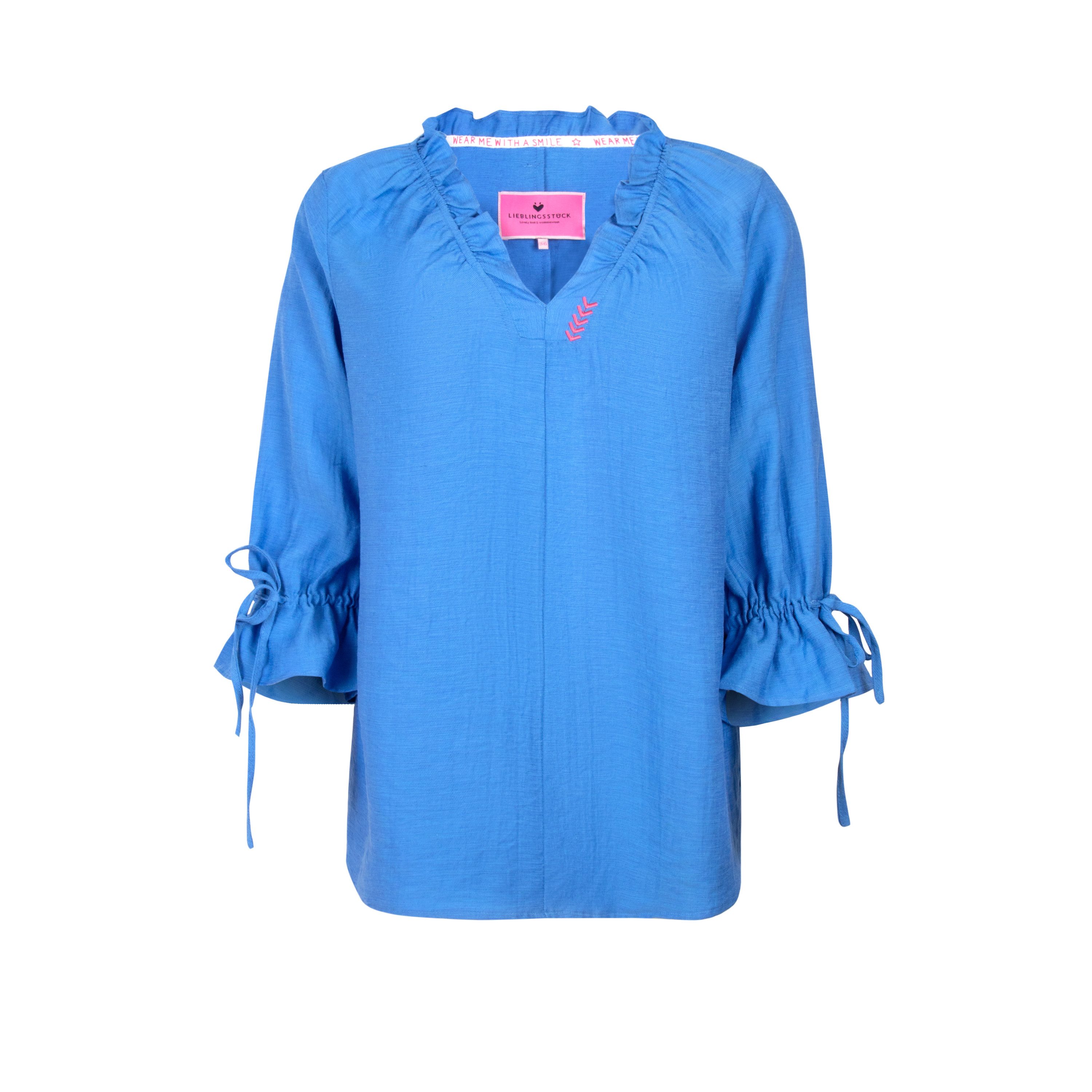 Lieblingsstück Blouse zonder sluiting met ruches