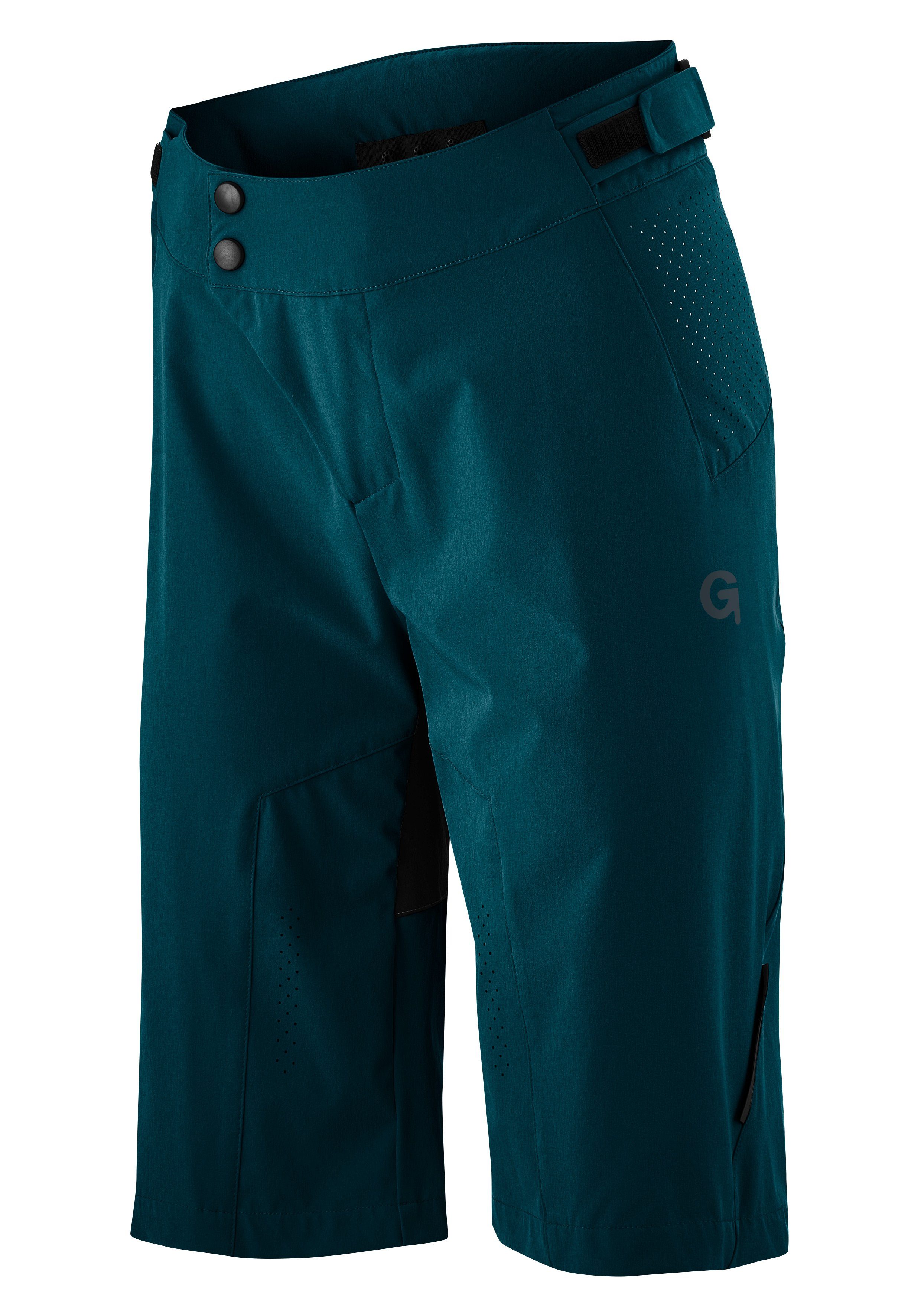Gonso Fietsbroekje NOMESINO Dames bike-shorts, MTB fietspants met zitkussen, flexibele band