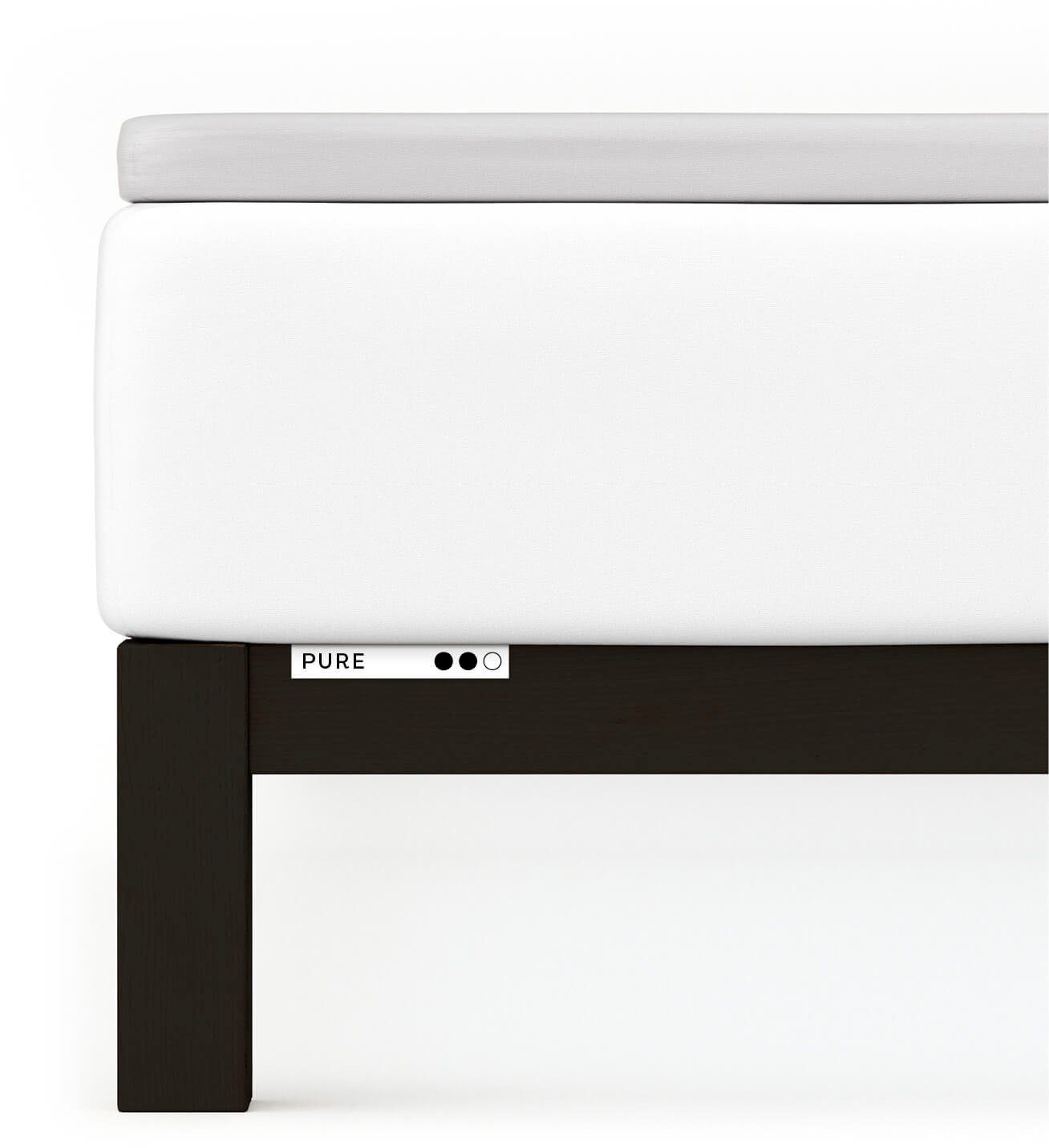 Schlafgut Hoeslaken PURE TOPPER in maat 90x200, 140x200 of 180x200 cm, hoes voor topper van 100% biologische katoen, voor matrassen tot 10 cm hoogte, beddengoed (1 stuk)