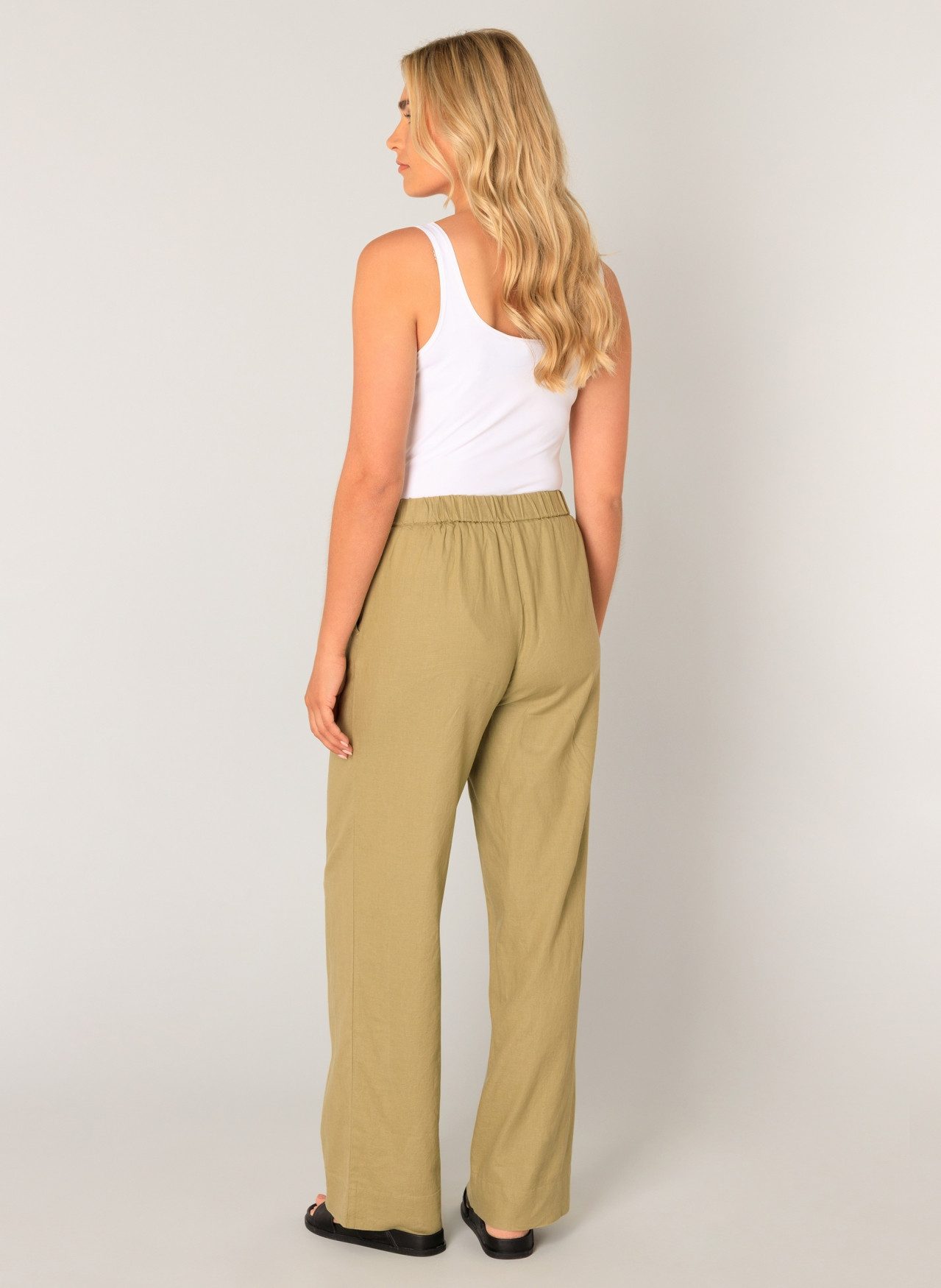 Base Level Linnen broek YUL