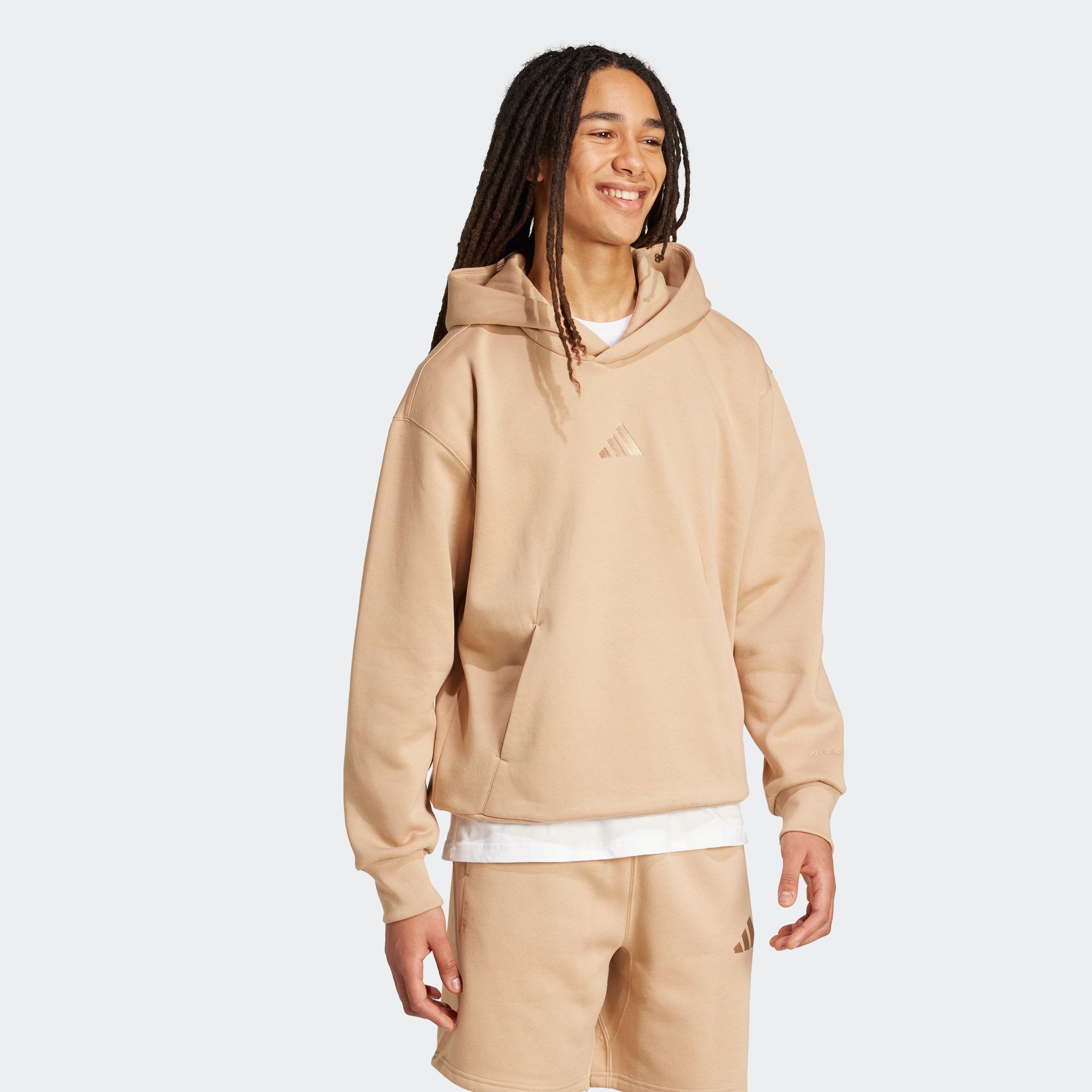 adidas Sportswear Hoodie M A SZN FL HD zacht fleecemateriaal