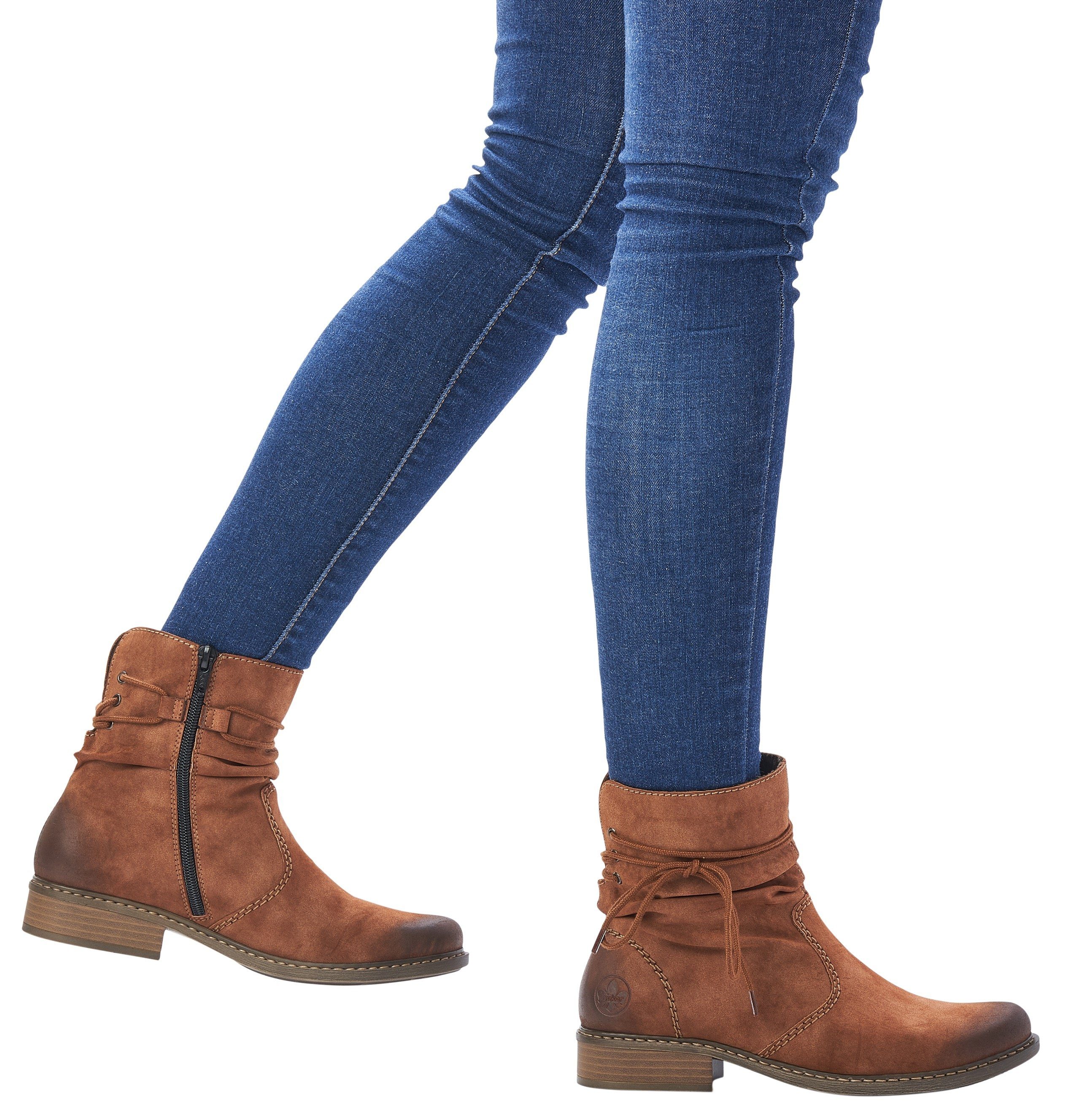 Rieker Laarsjes in moderne used-look