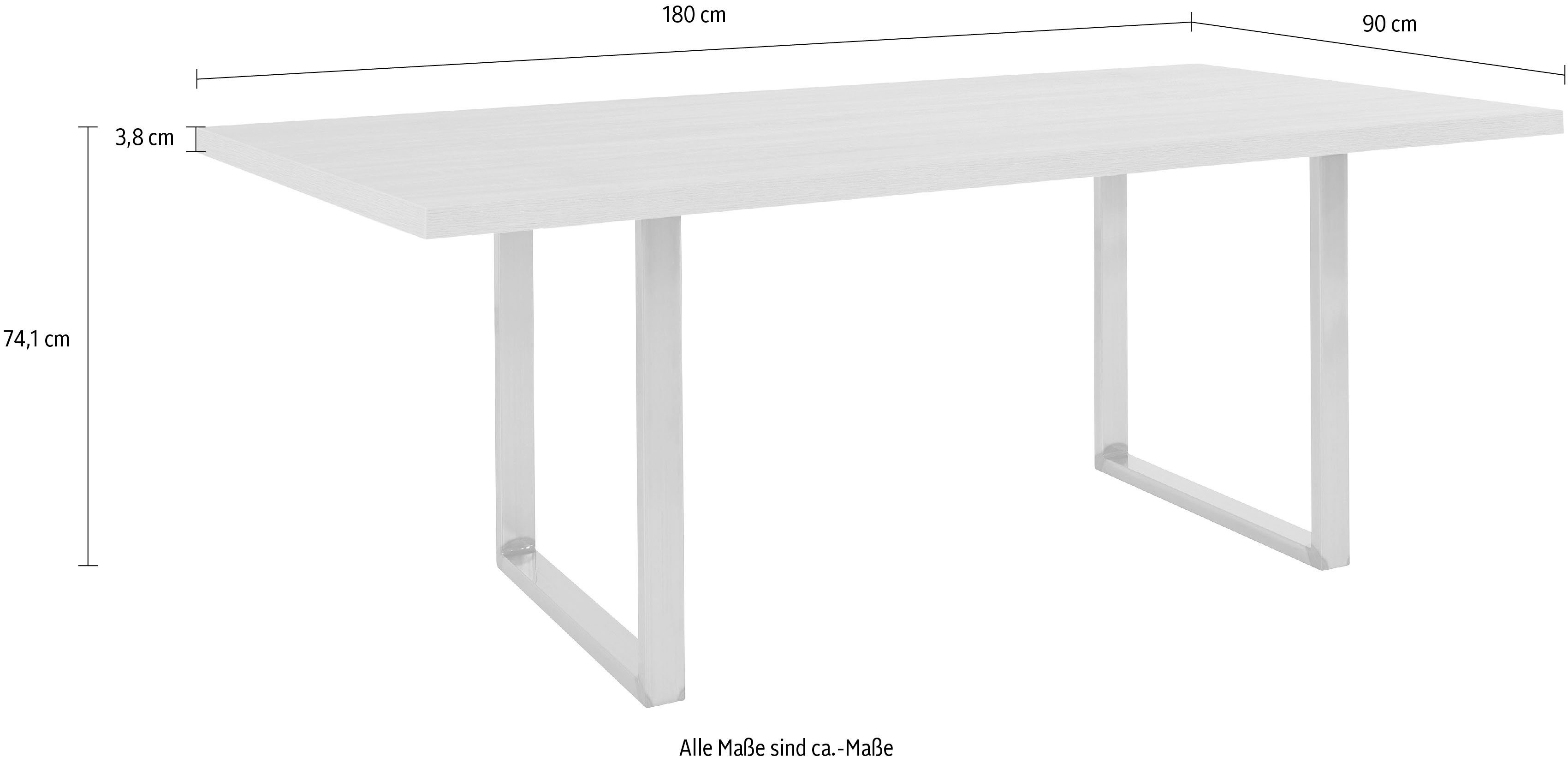 FORTE Eettafel Breedte 180 cm