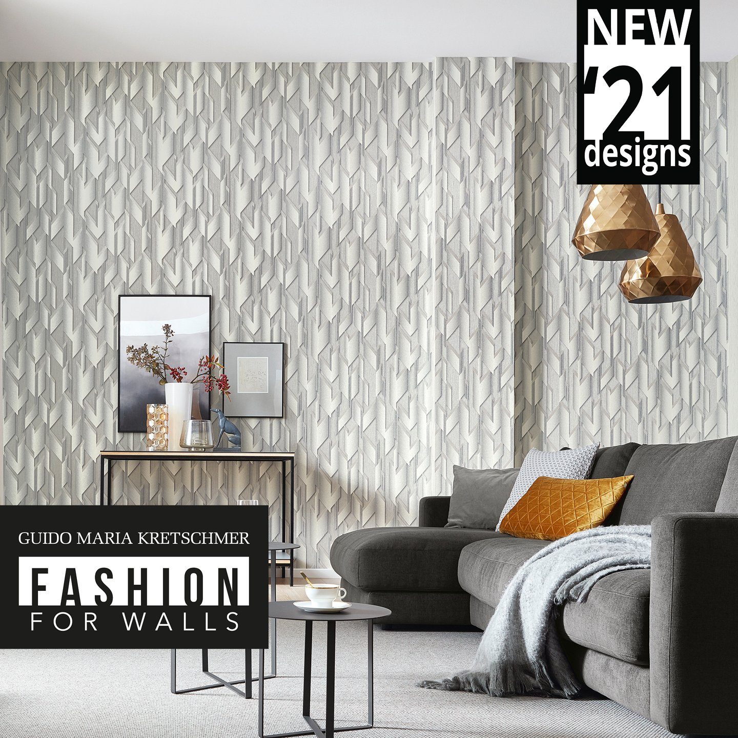 Fashion for walls Vliesbehang Guido Maria Kretschmer - Fashion for Walls