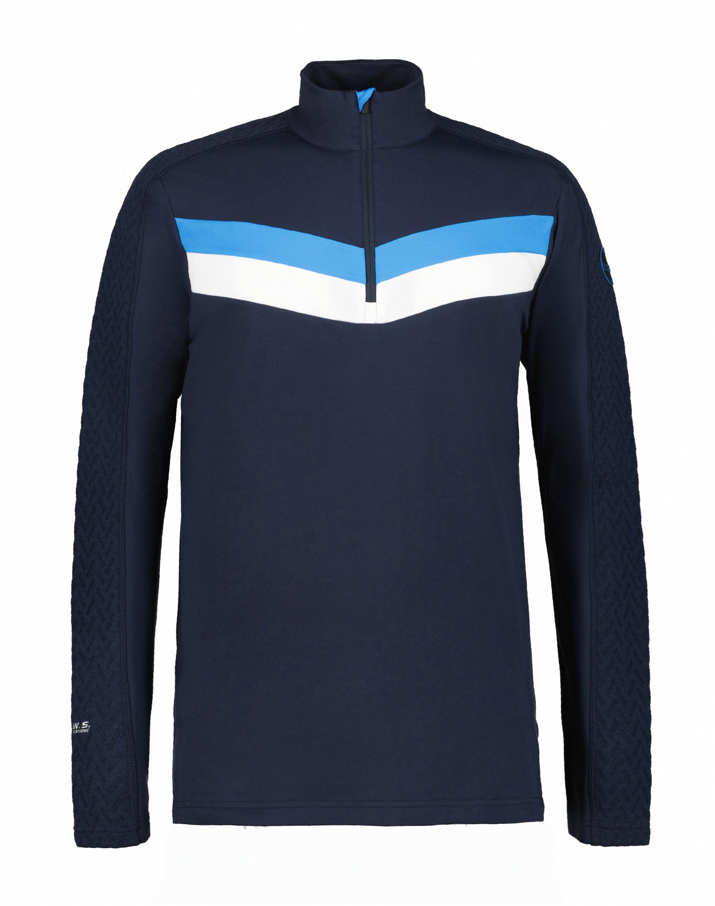 Icepeak Functioneel shirt H SKISHIRT 1/2 ZIP FENNER heren fitness maat XL blauw