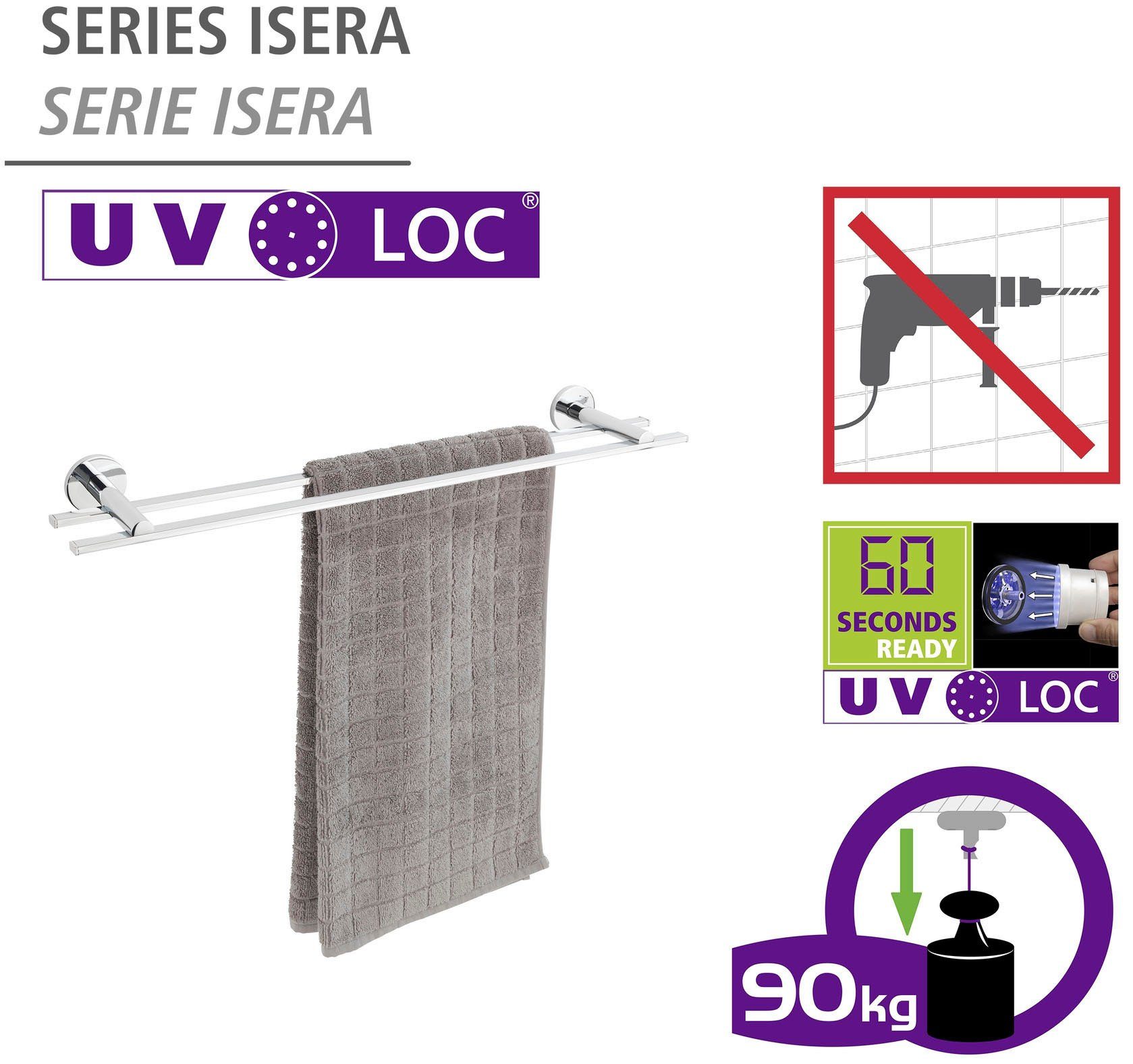 WENKO Handdoekstang UV-Loc® Isera bevestigen zonder boren