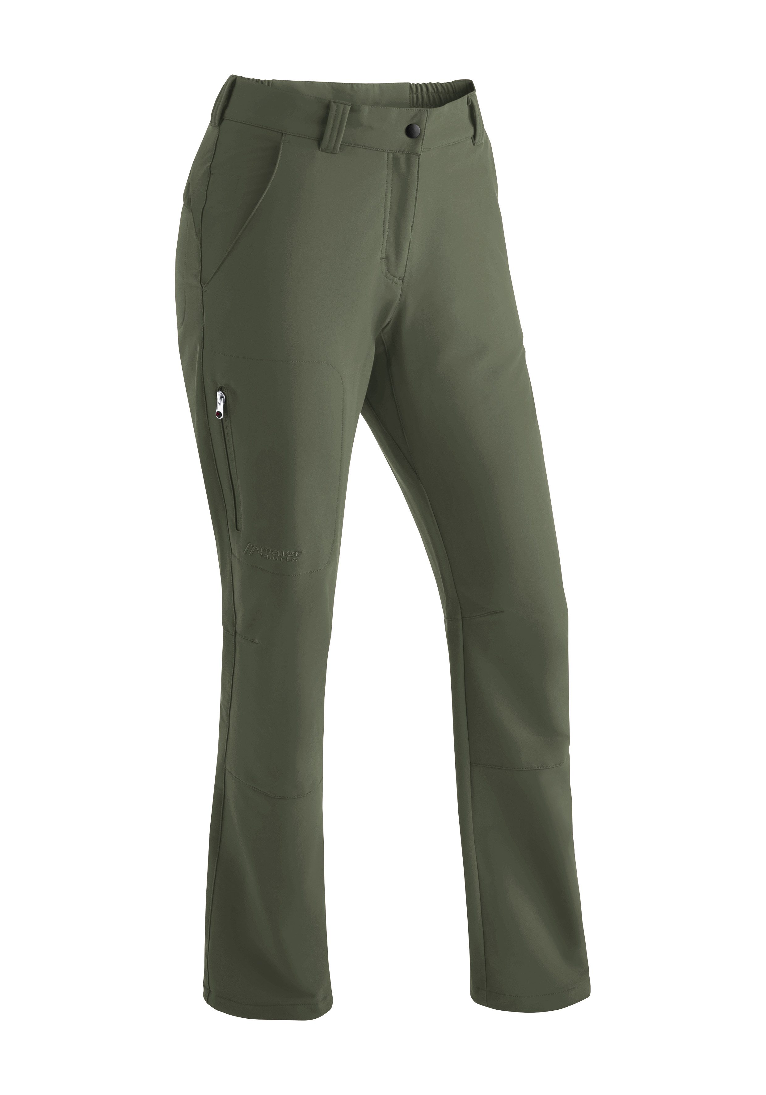 Maier Sports Functionele broek Helga warme dames outdoorbroek robuuste wandelbroek regular fit