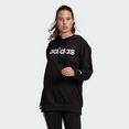 adidas performance sweatshirt adidas essentials oversize logo hoodie zwart