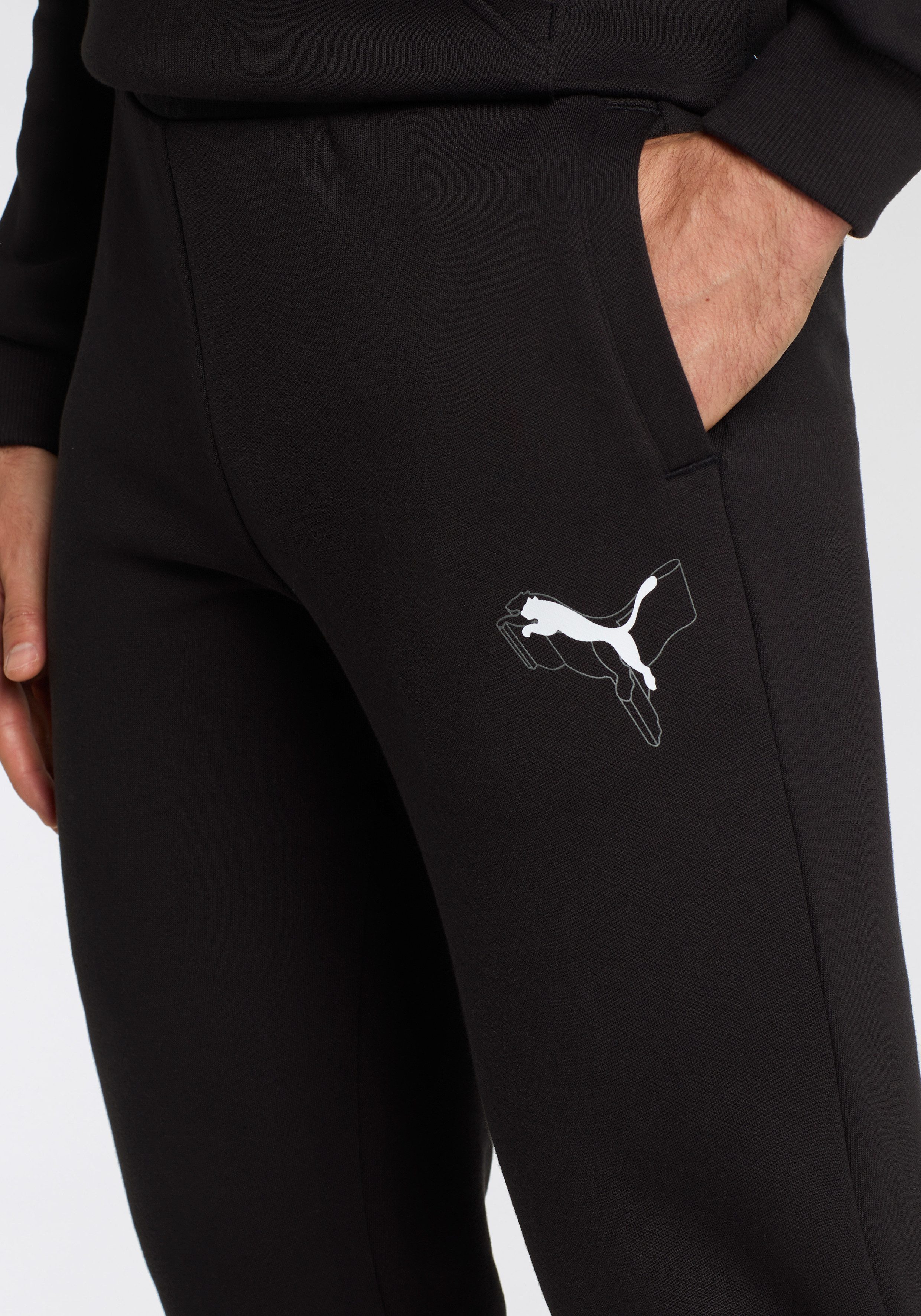 PUMA Joggingbroek ESS+ LOGO LAB CAT SWEATPANTS FL CL