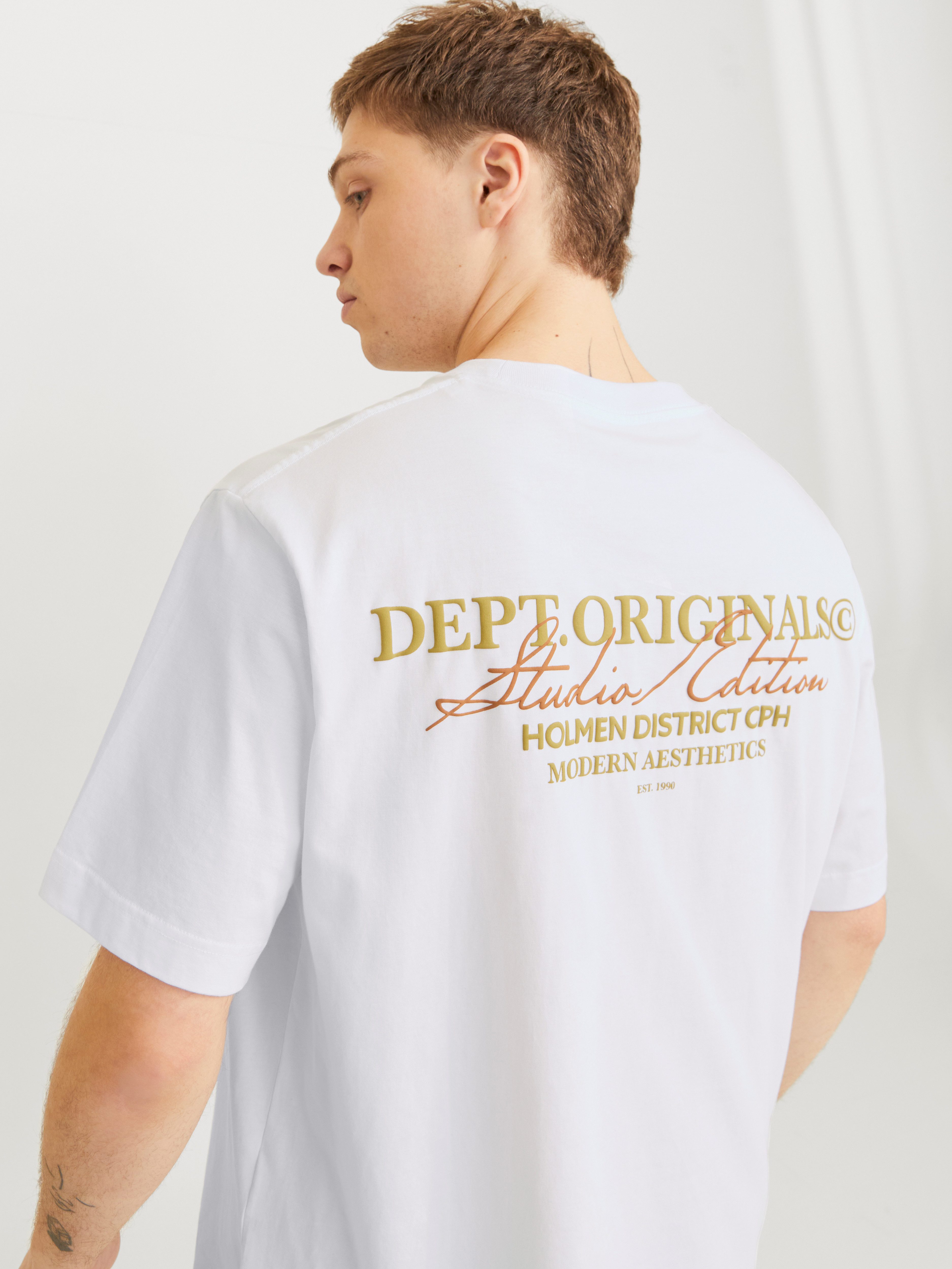 Jack & Jones T-shirt JORISLINGTON TYPE TEE SS CREW NECK SN