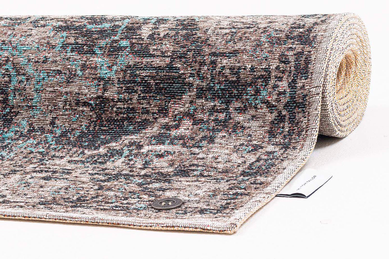 TOM TAILOR HOME Vloerkleed Funky Orient Tabriz Korte pool, oriënt-look, vintage-design