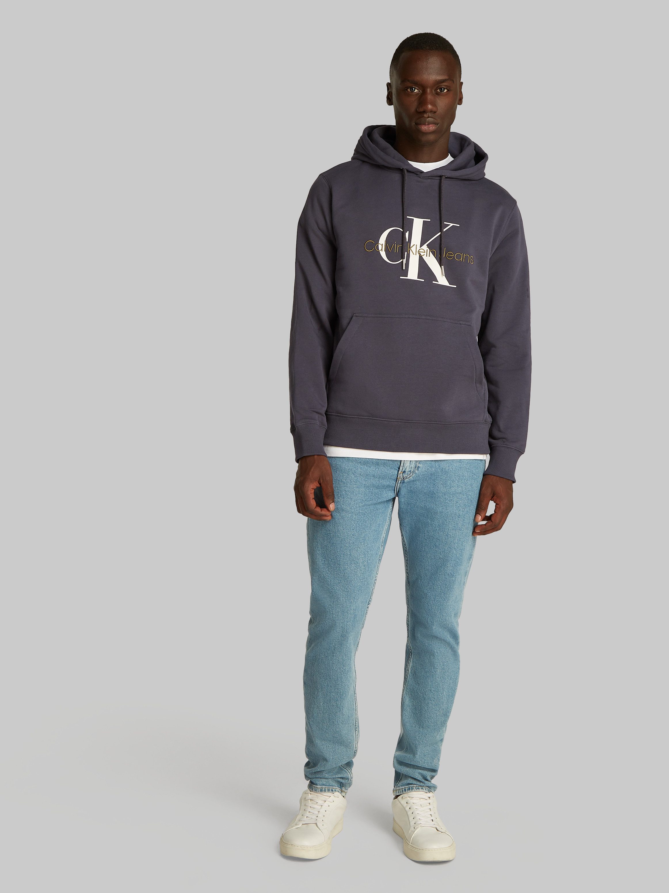 Calvin Klein Hoodie SEASONAL MONOLOGO REGULAR HOODIE