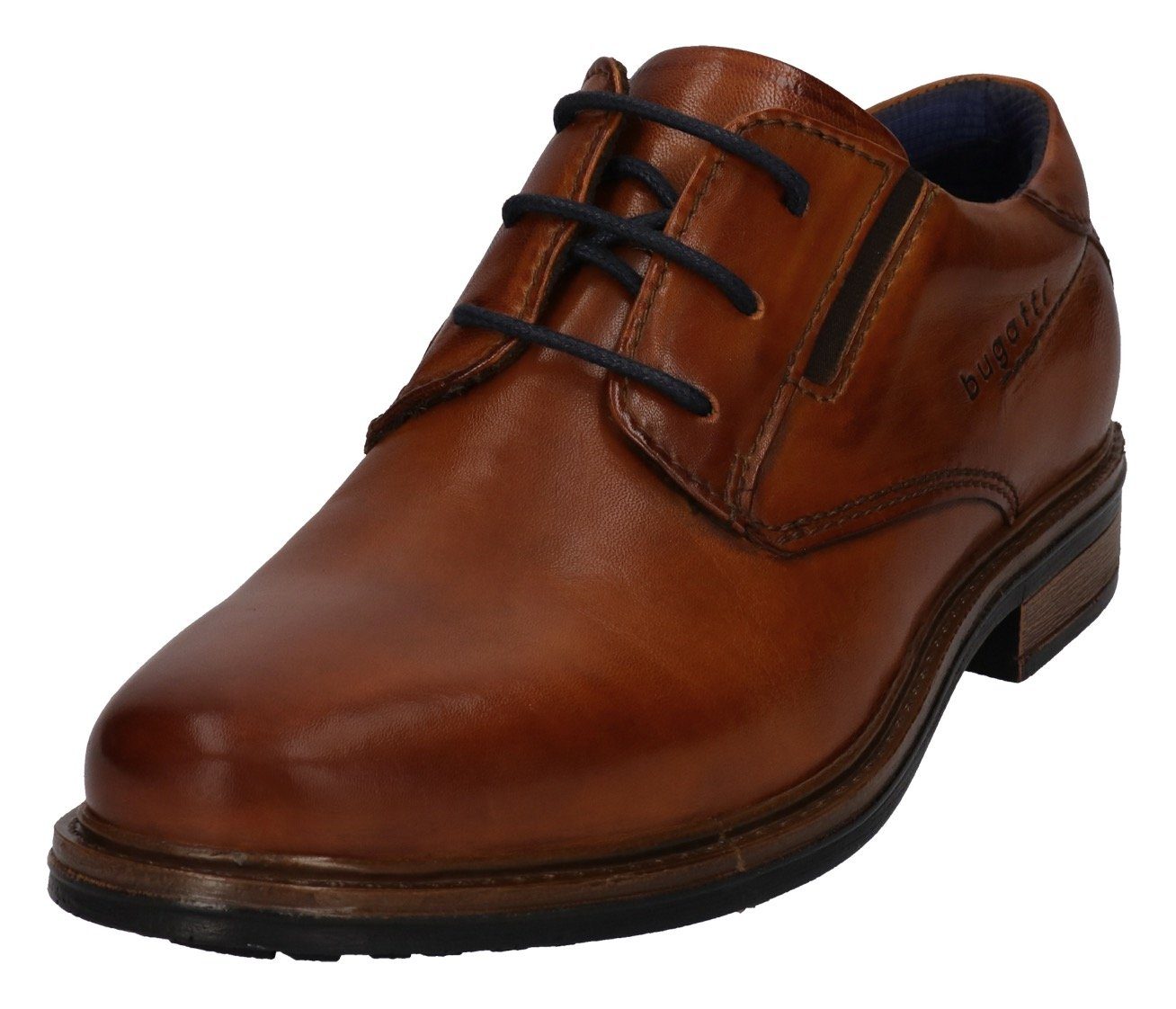 Bugatti Veterschoenen , vrijetijdsschoen, lage schoen met stretch-inzetten, breedte g