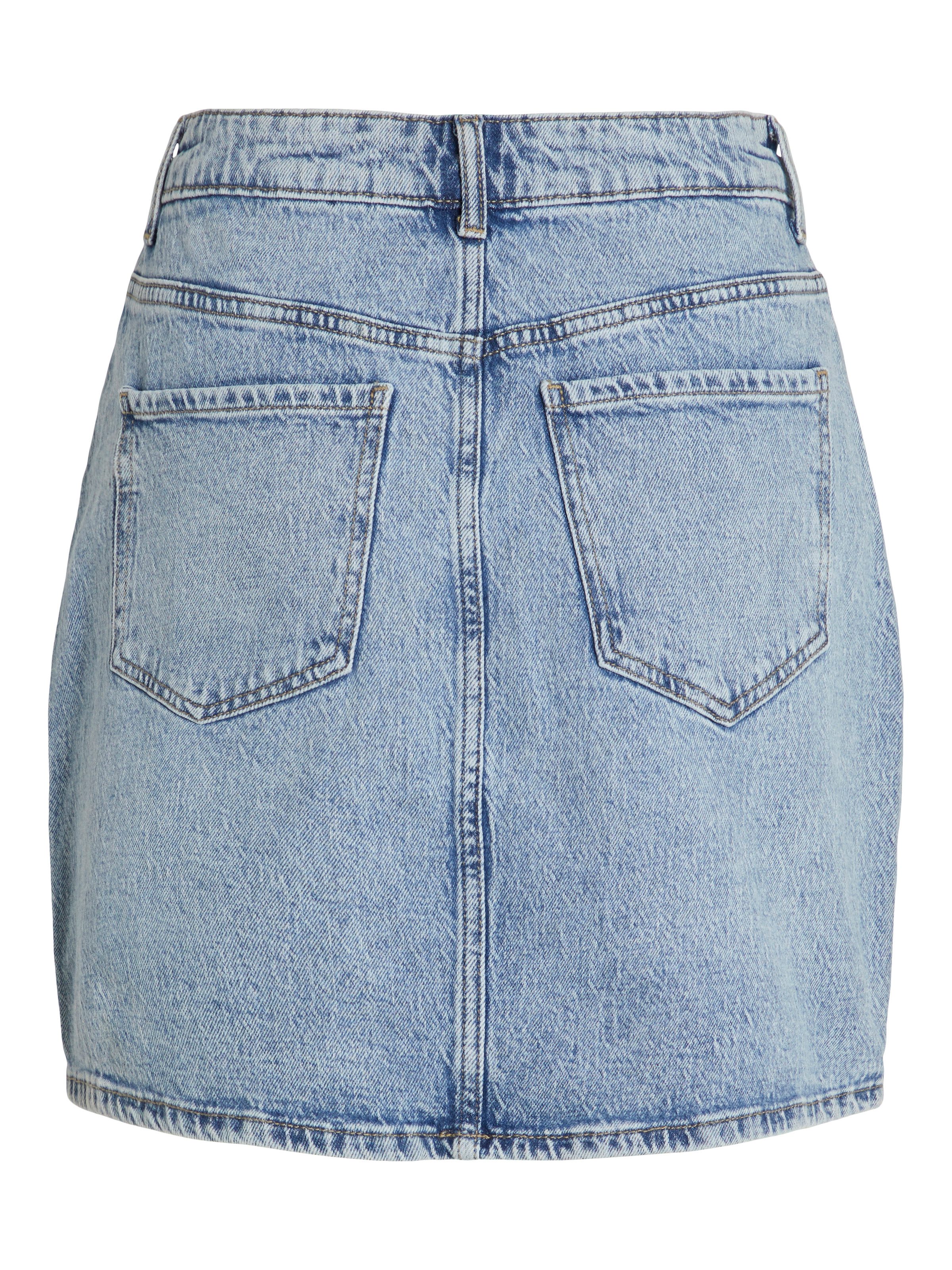 Vila Jeans rok VIKAJA JAF LBD DENIM SKIRT- NOOS