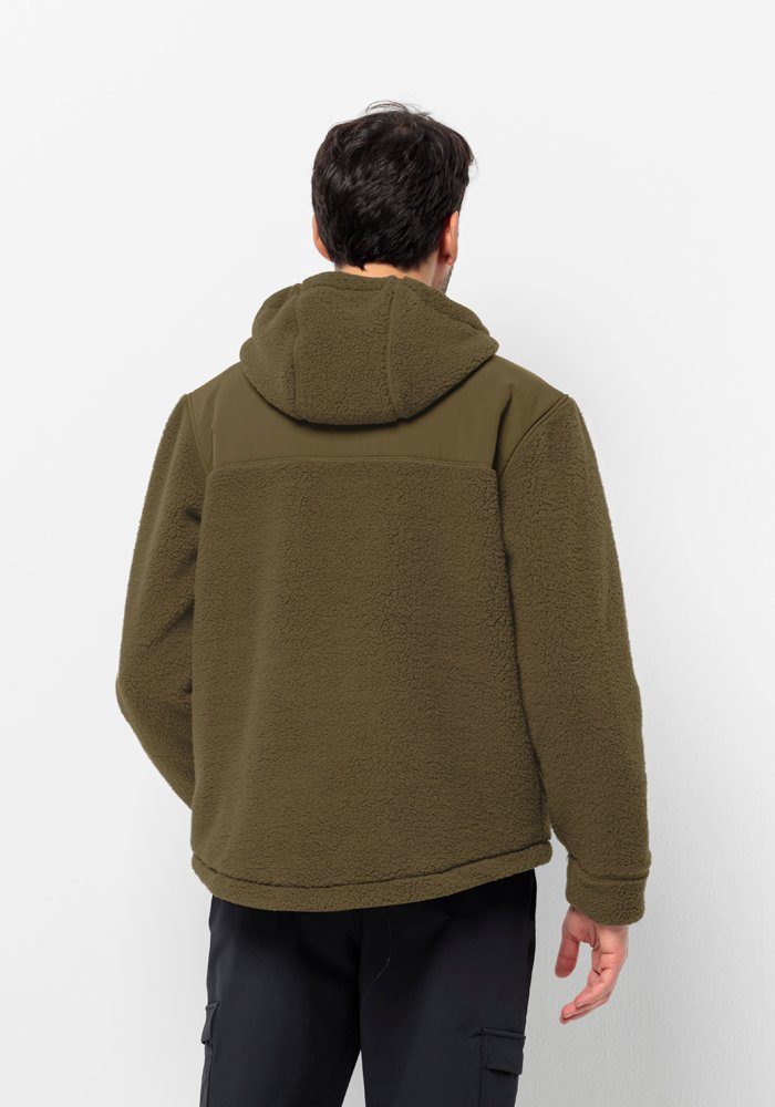 Jack Wolfskin Fleecejack FELSLICHT HOODED JKT M