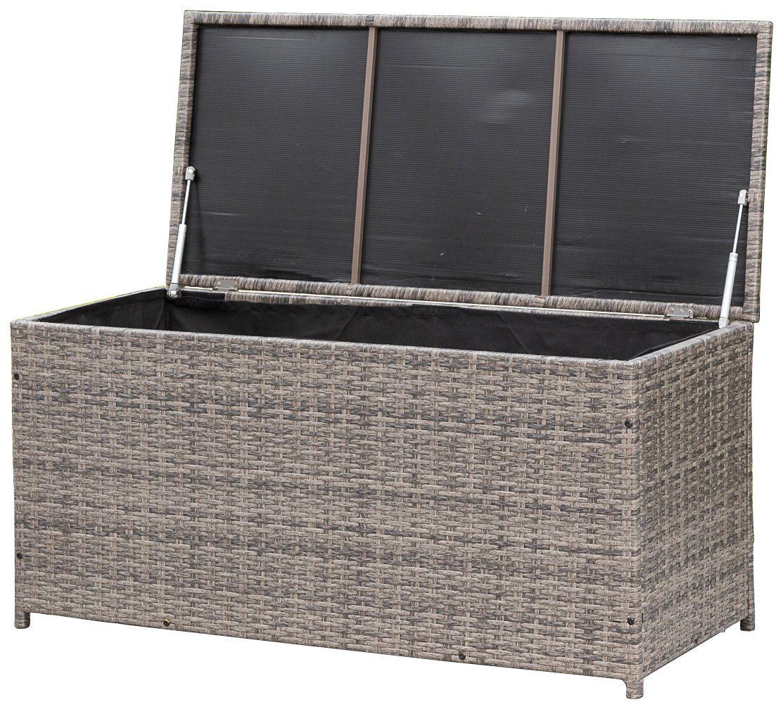 MERXX Tuinkussenbox Poly-rotan