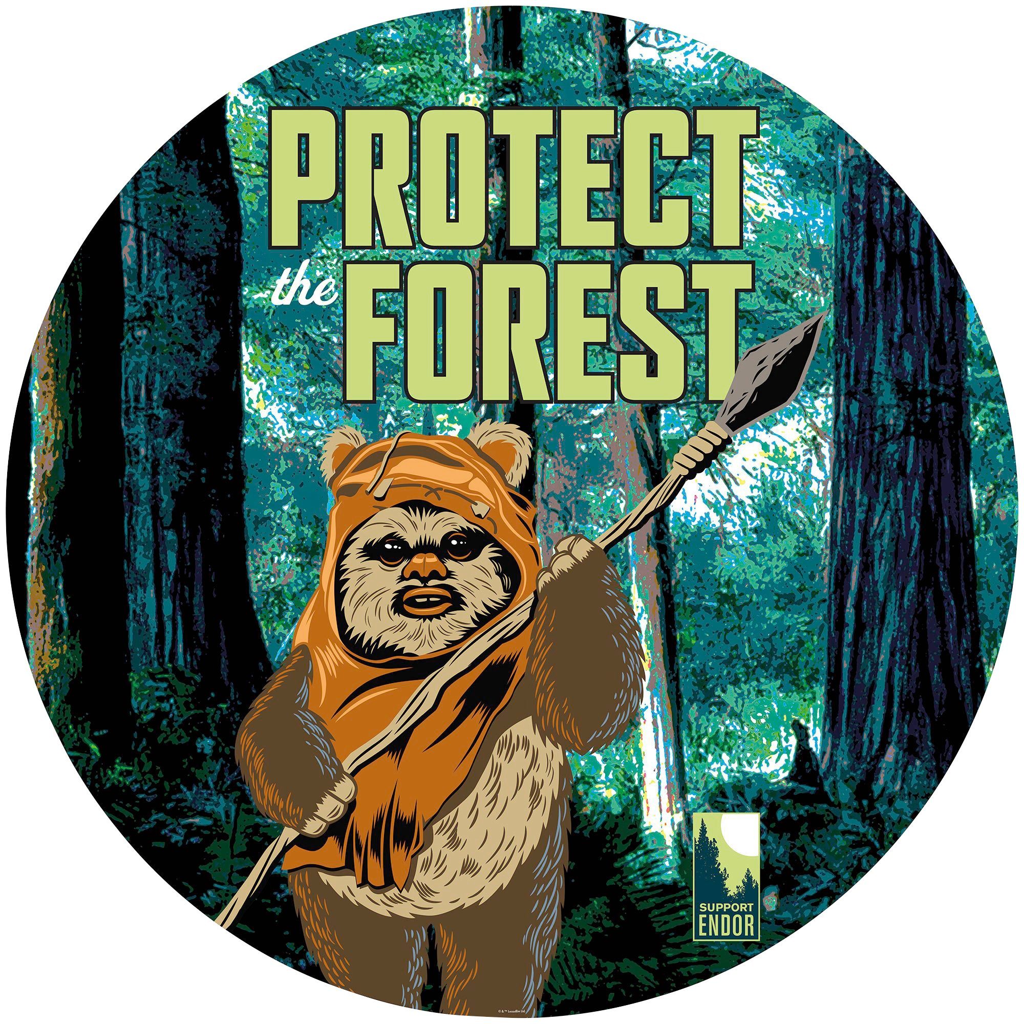 Komar Fotobehang Star Wars Protect the Forest