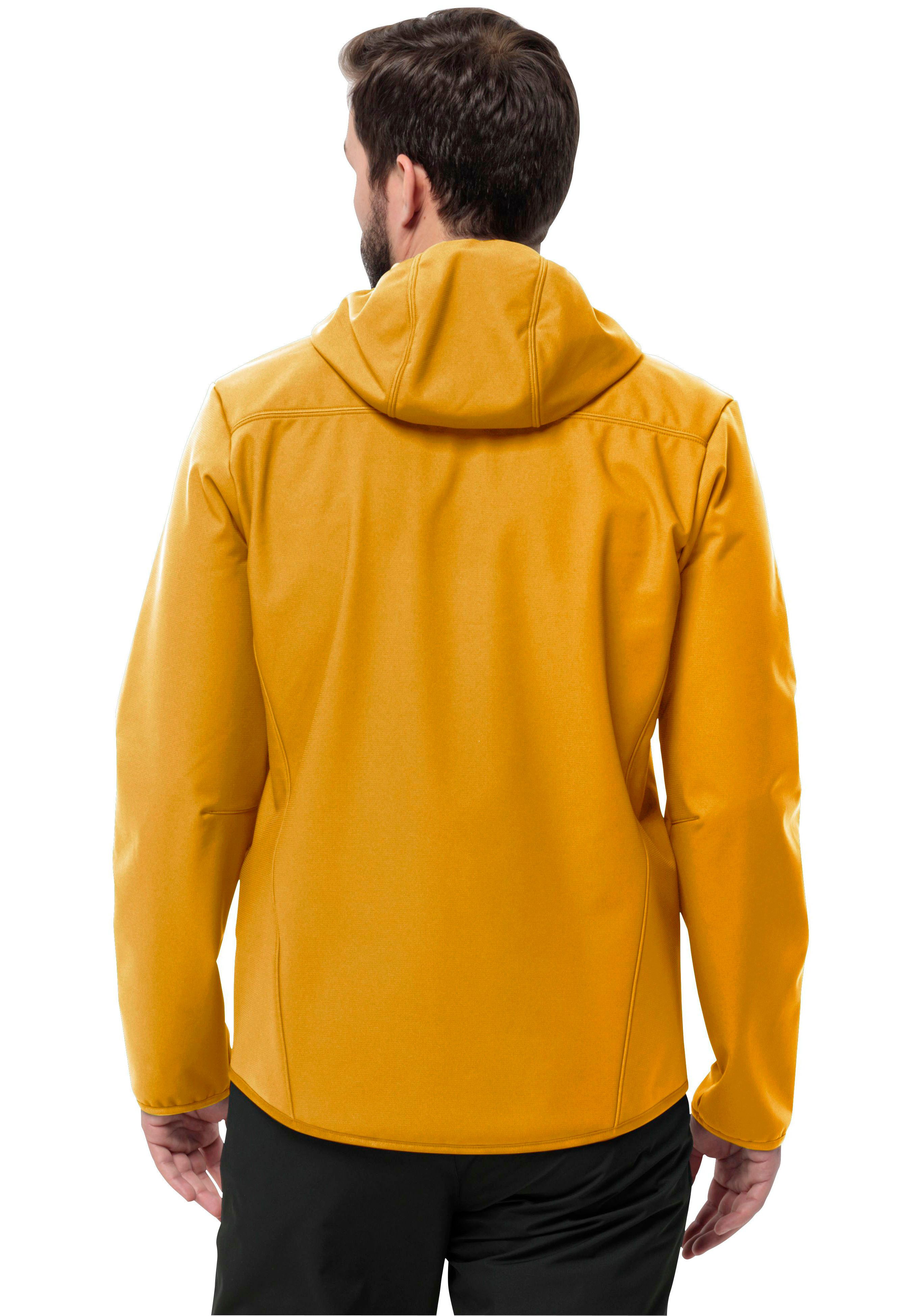 Jack Wolfskin Softshell-jack BORNBERG HOODY winddicht waterafstotend