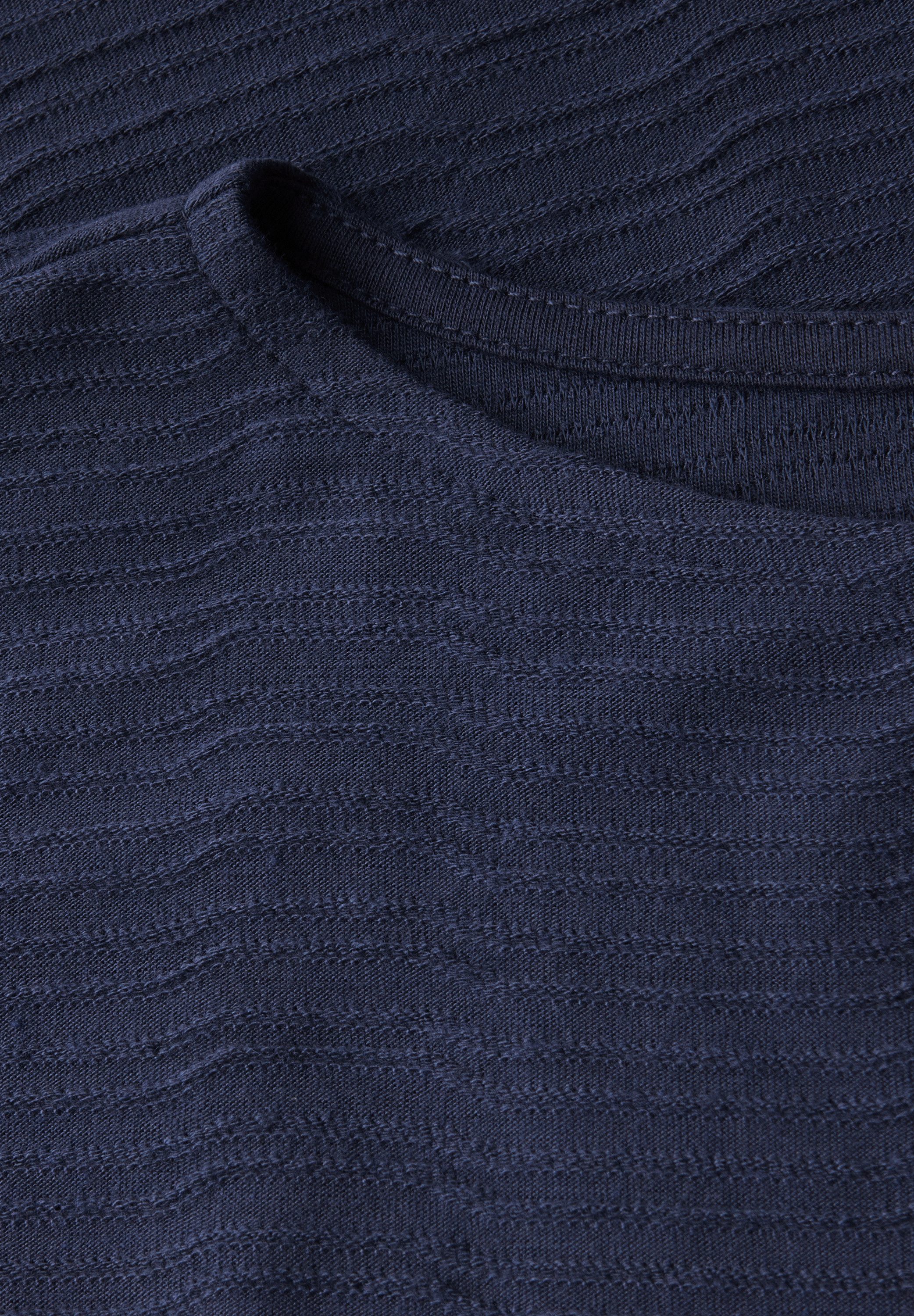 Cecil T-shirt met streepstructuur