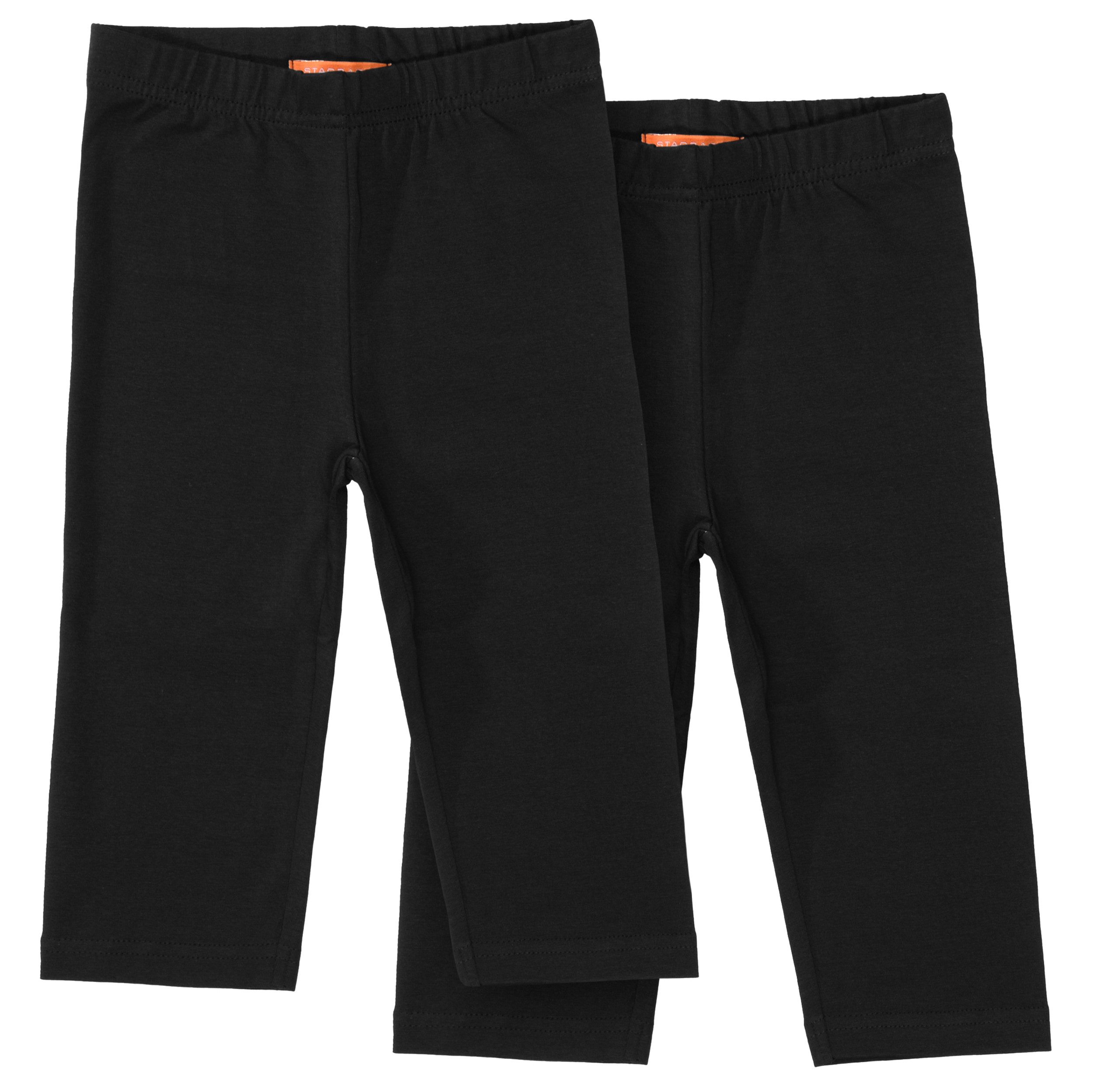 STACCATO Capribroek Set van 2 meisjes broeken & leggings maat 92/98 zwart
