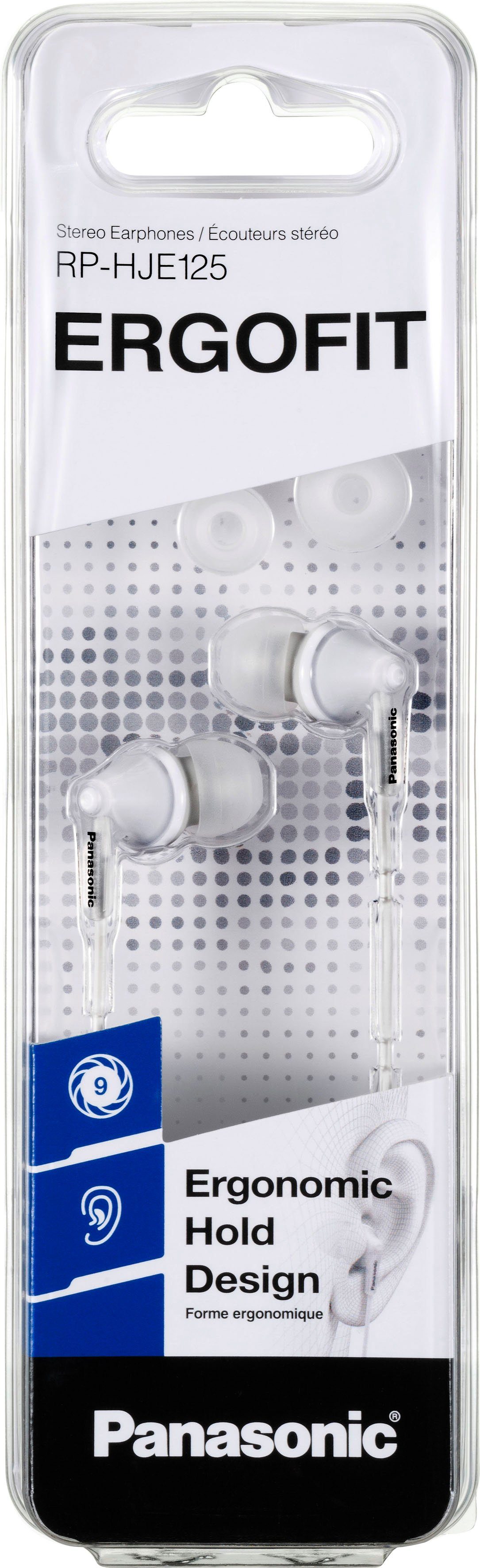 Panasonic In-ear koptelefoon RP-HJE125