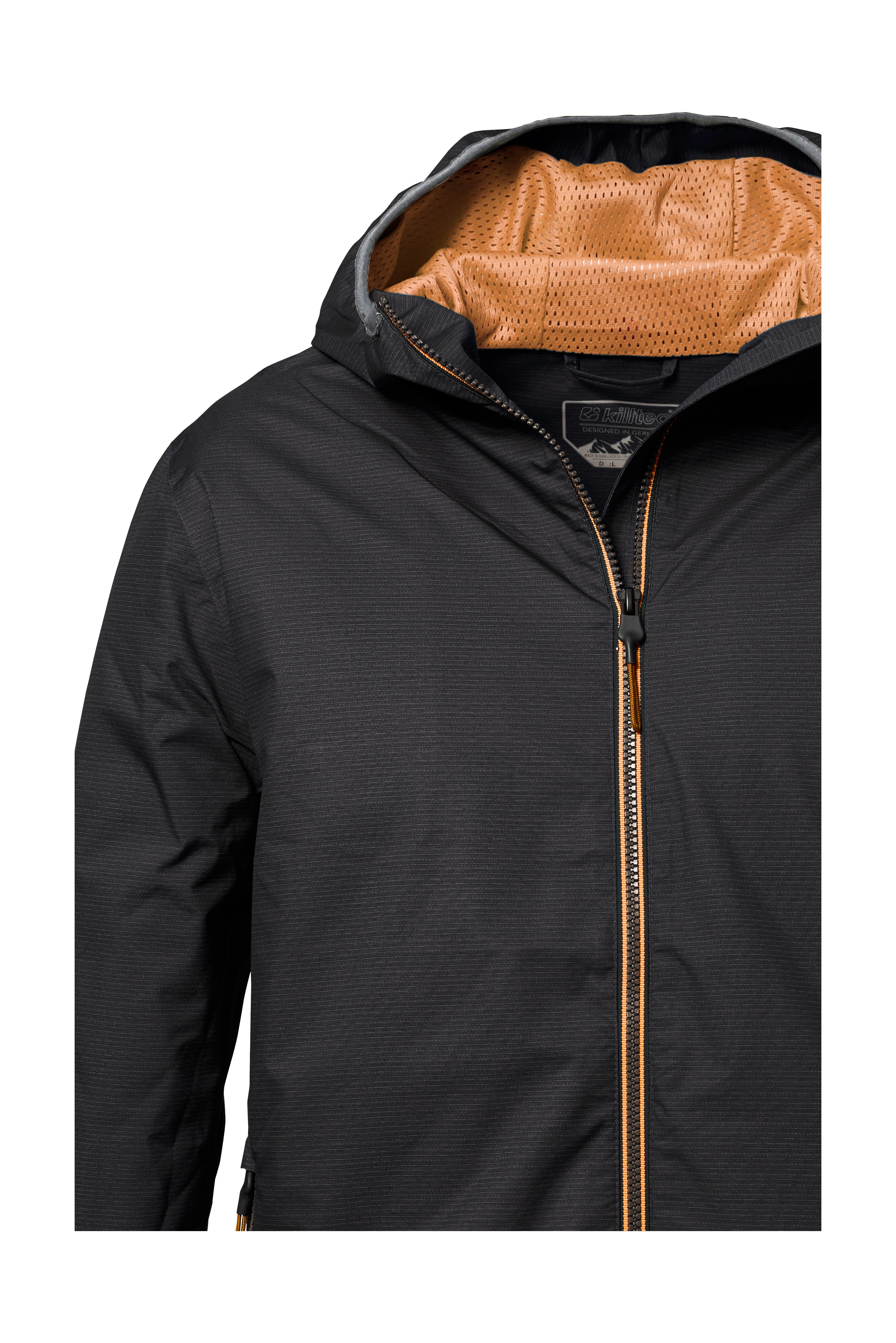 Killtec Outdoorjack KOS 258 MN JCKT Wind- en waterdichte, ademende herenjas, opvouwbaar, PFAS-vrij