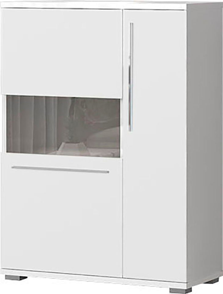 Places of Style Vitrinekast Piano UV-gecoat, soft close-functie