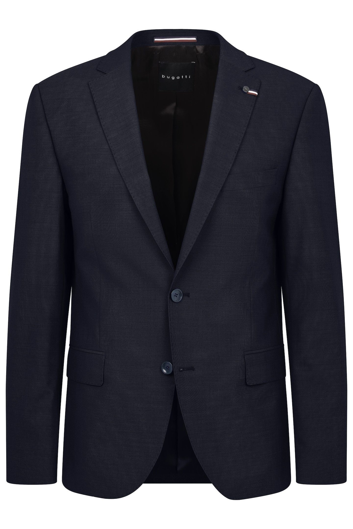 Bugatti Colbert bij een pak met reverskraag heren kostuums maat 54 blauw
