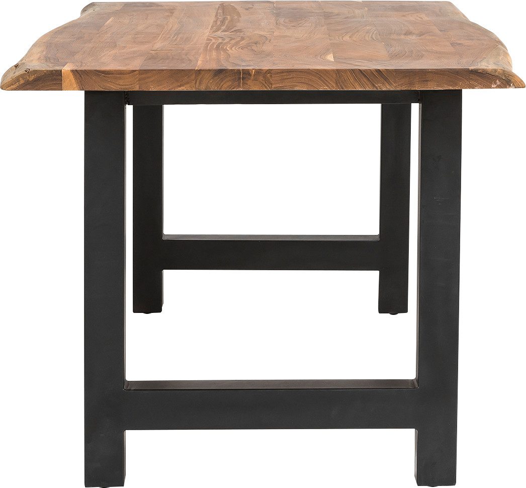 SalesFever Eethoek Massief hout geolied en tweevoudig gewaxt (set, 5-delig)