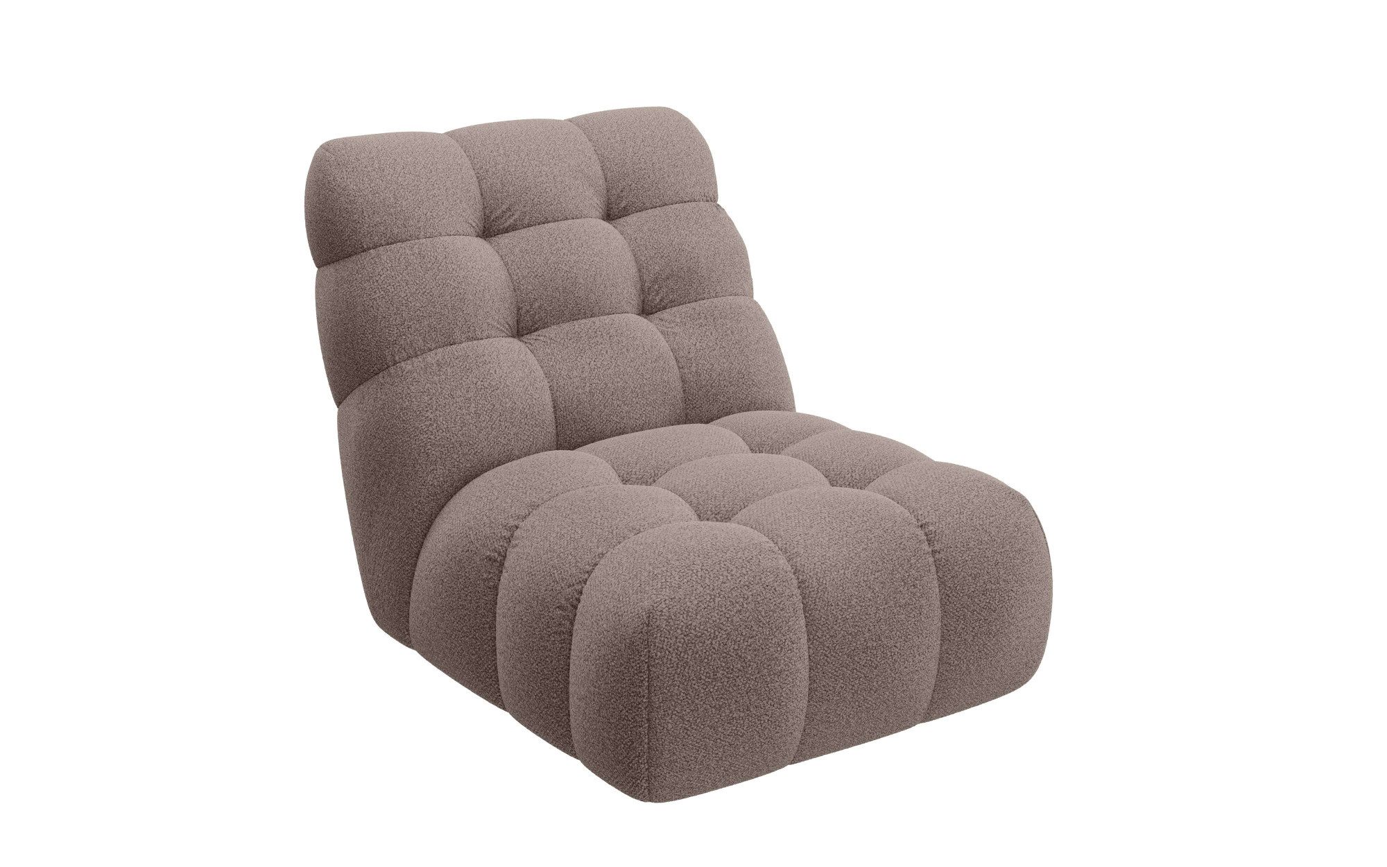 Guido Maria Kretschmer Home&Living XXL-fauteuil AURELIAN loveseat XXL met poef in set, leesstoel, relaxstoel met golfondersteuning, fijne structuur, grove structuur, velours