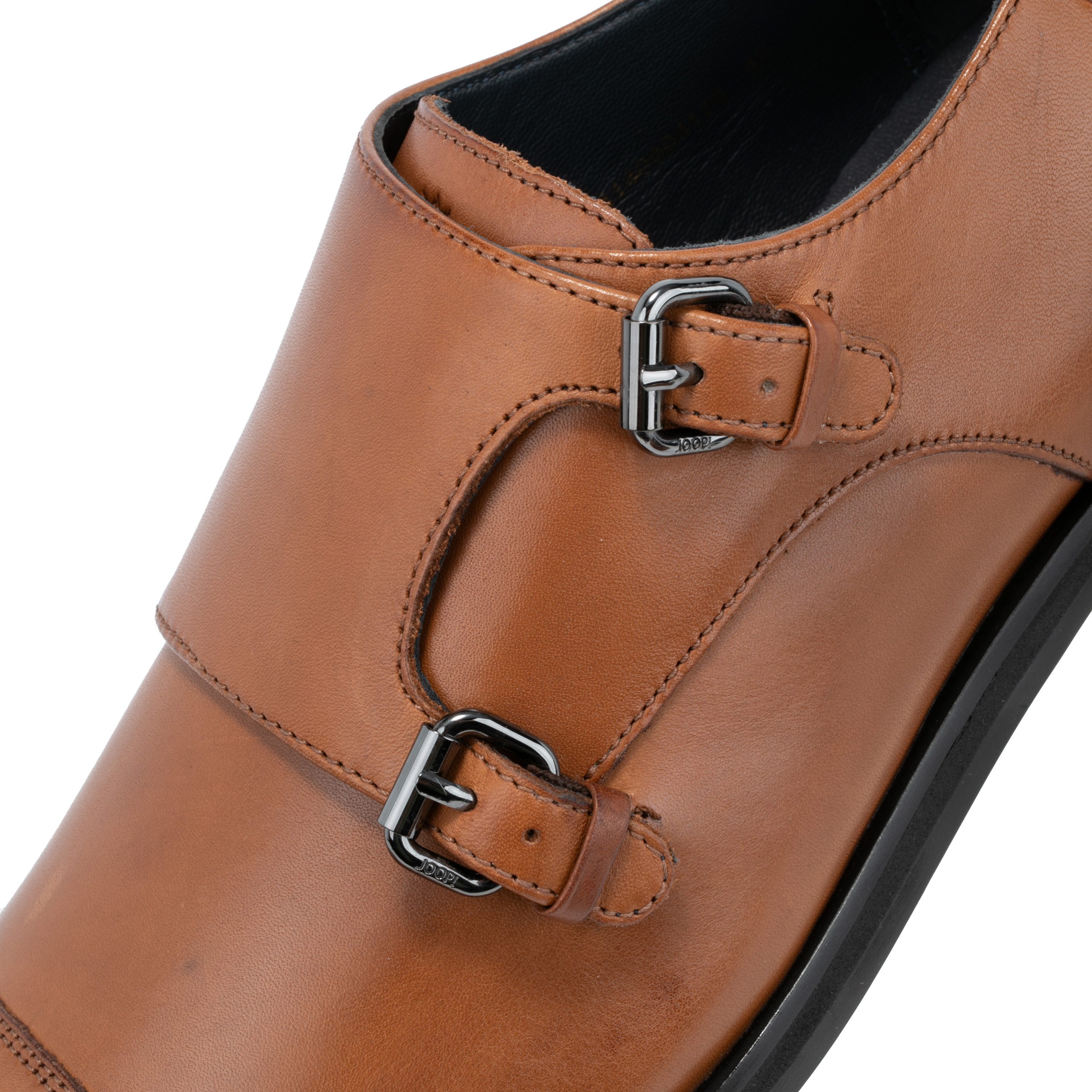 Joop! Instappers Pero kleitos monk lace up mc2 Business schoen, kostuumschoen, monk met leren binnenzool