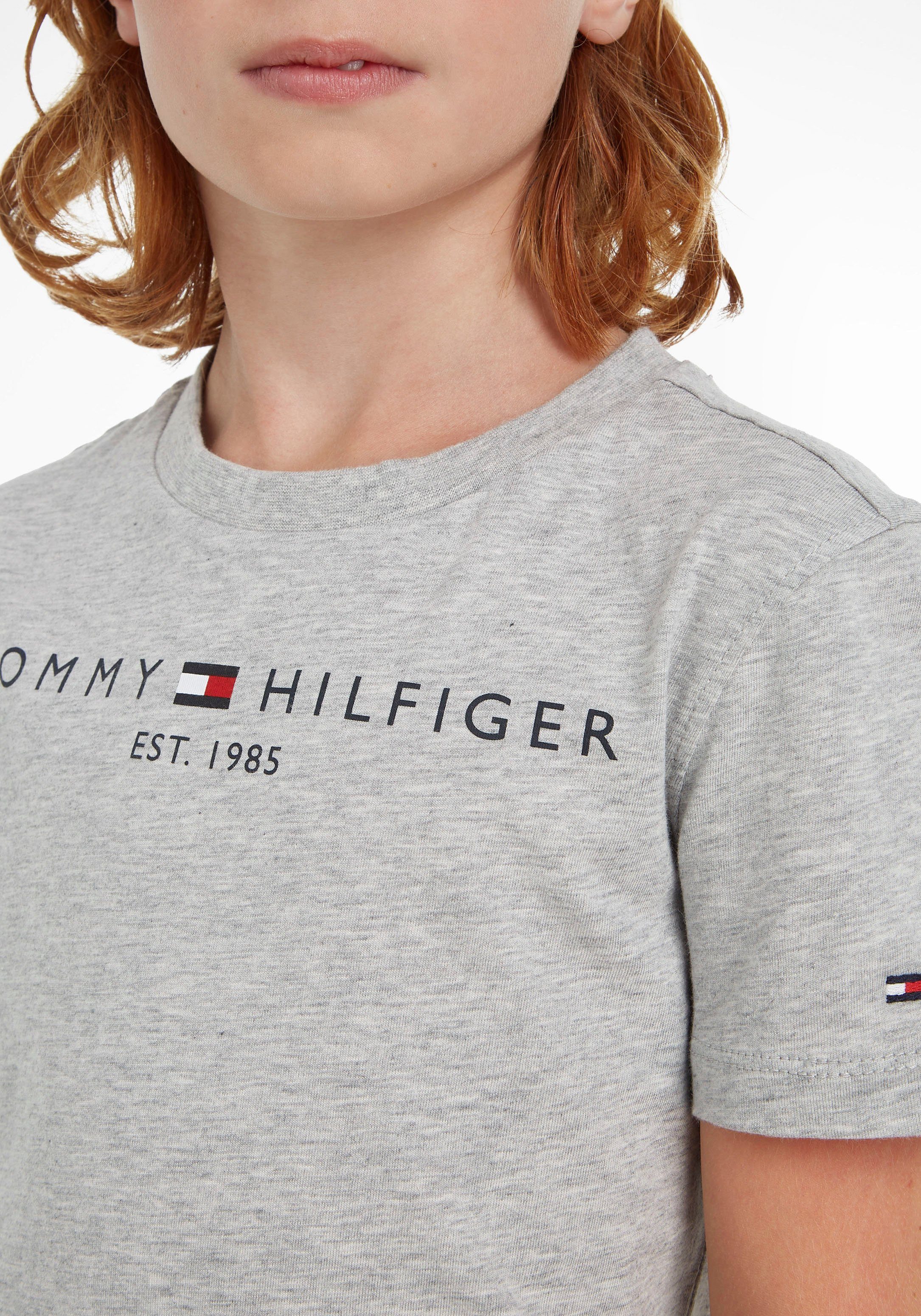 Tommy Hilfiger T-shirt ESSENTIAL TEE Kinderen Kids Junior MiniMe, voor jongens en meisjes
