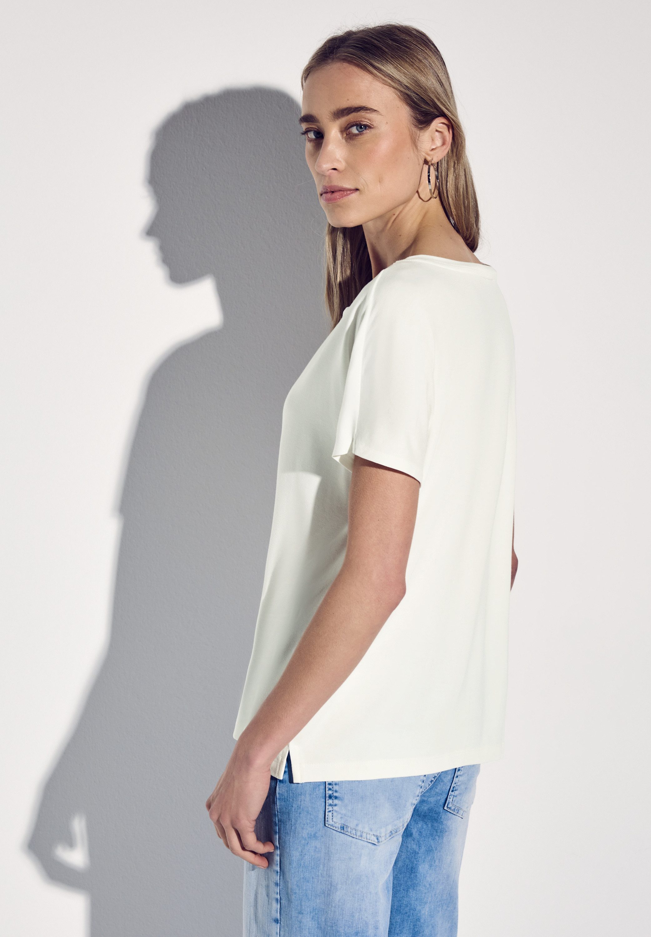 STREET ONE Shirttop Style Crista met hangende schouders