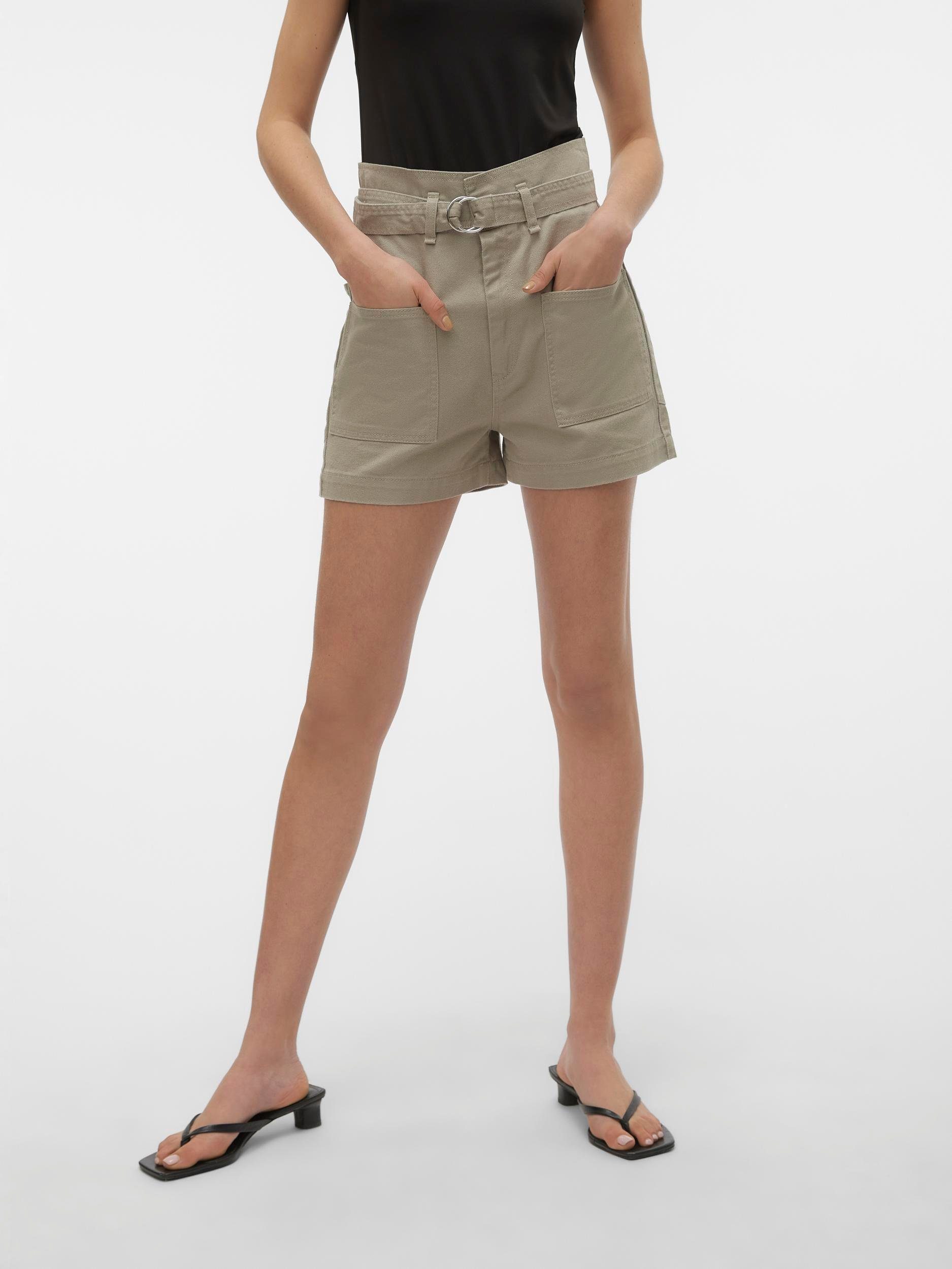 Vero Moda Short VMTALIA HR BELT SHORTS