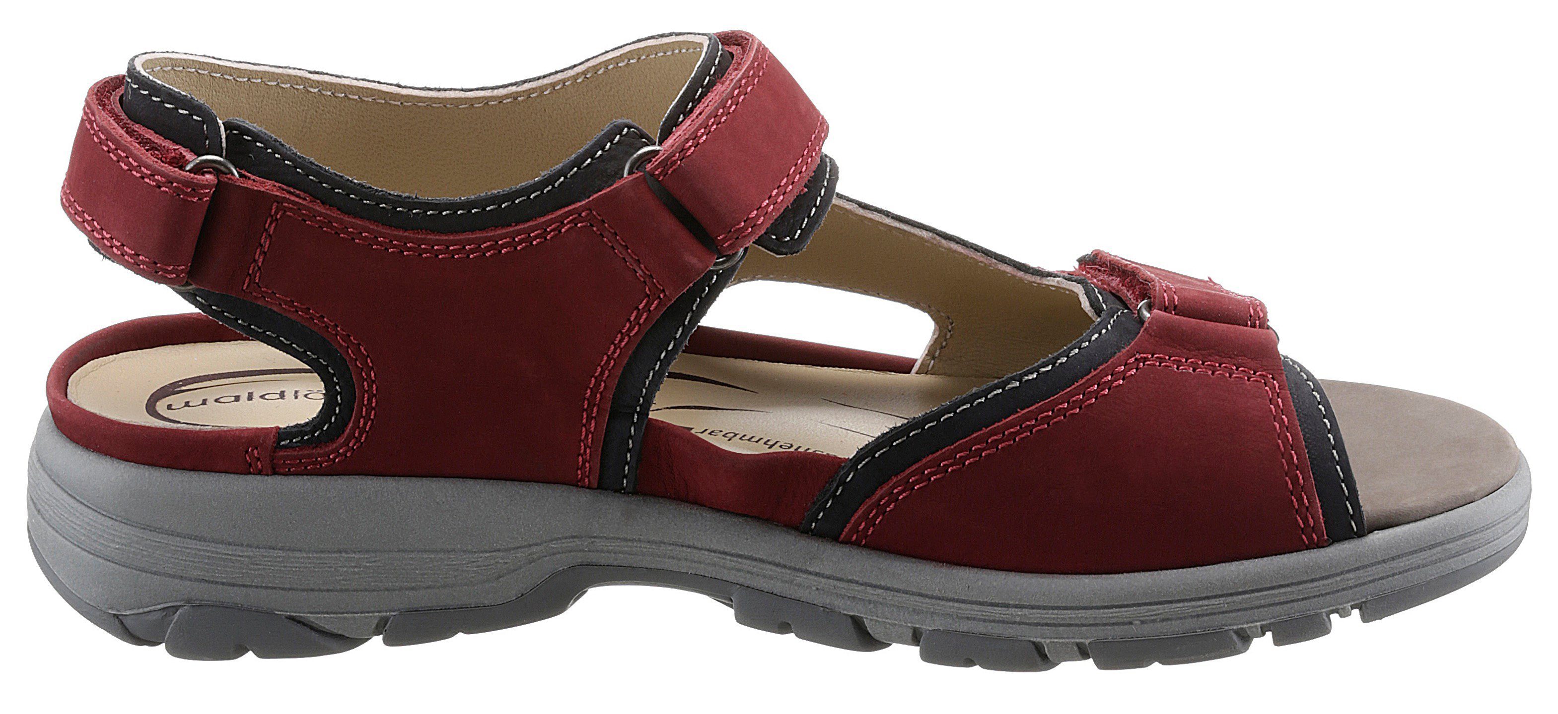 Waldläufer Sandalen zomerschoen, outdoorschoen, sleehak, in trekkinglook, h-breedte