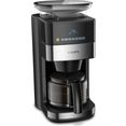 krups koffiezetapparaat met maalwerk km8328 grind aroma, 1,25 l, 24-uurstimer zwart