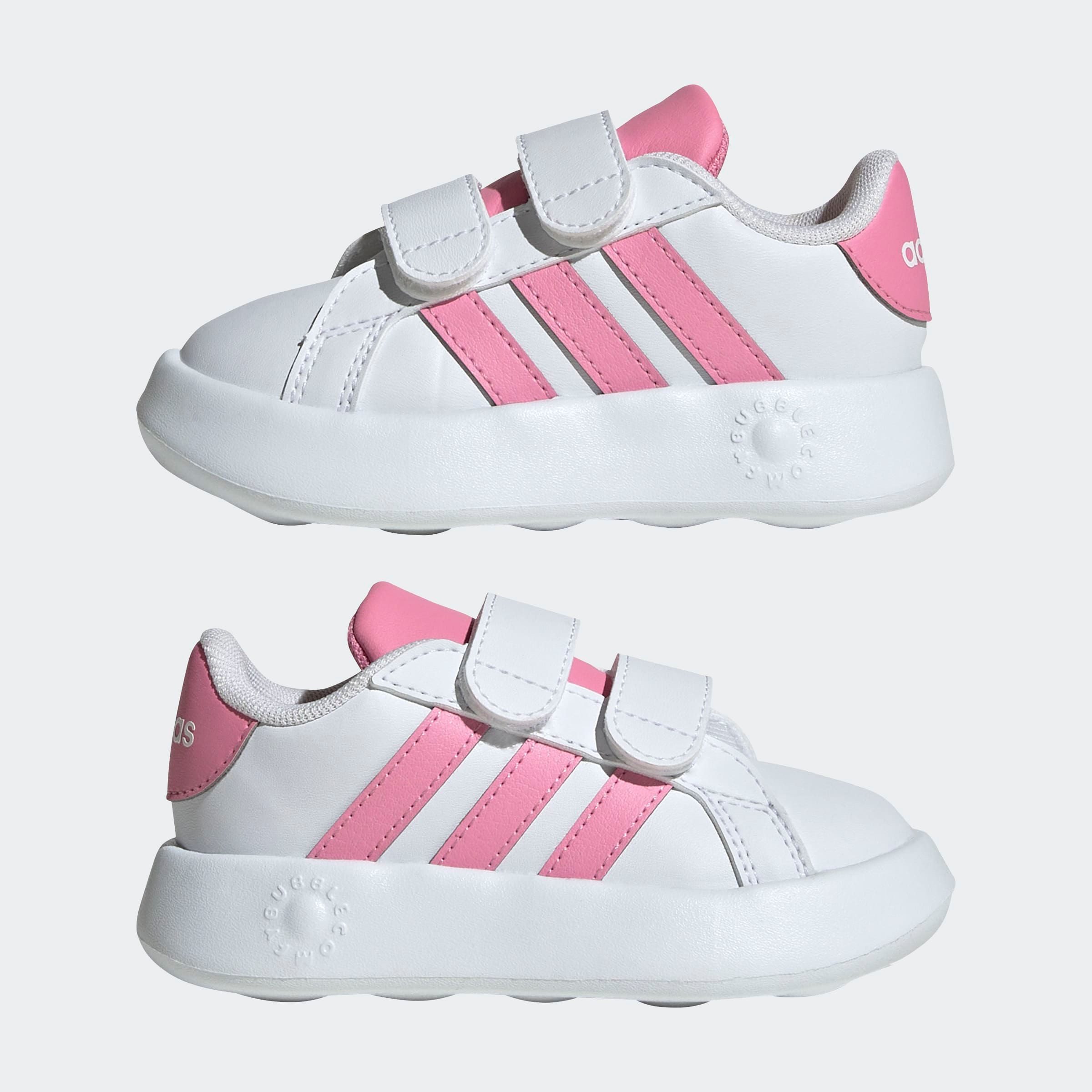 adidas Sportswear Klittenbandschoenen GRAND COURT 2.0 KIDS Design geïnspireerd op de adidas Superstar, voor kinderen