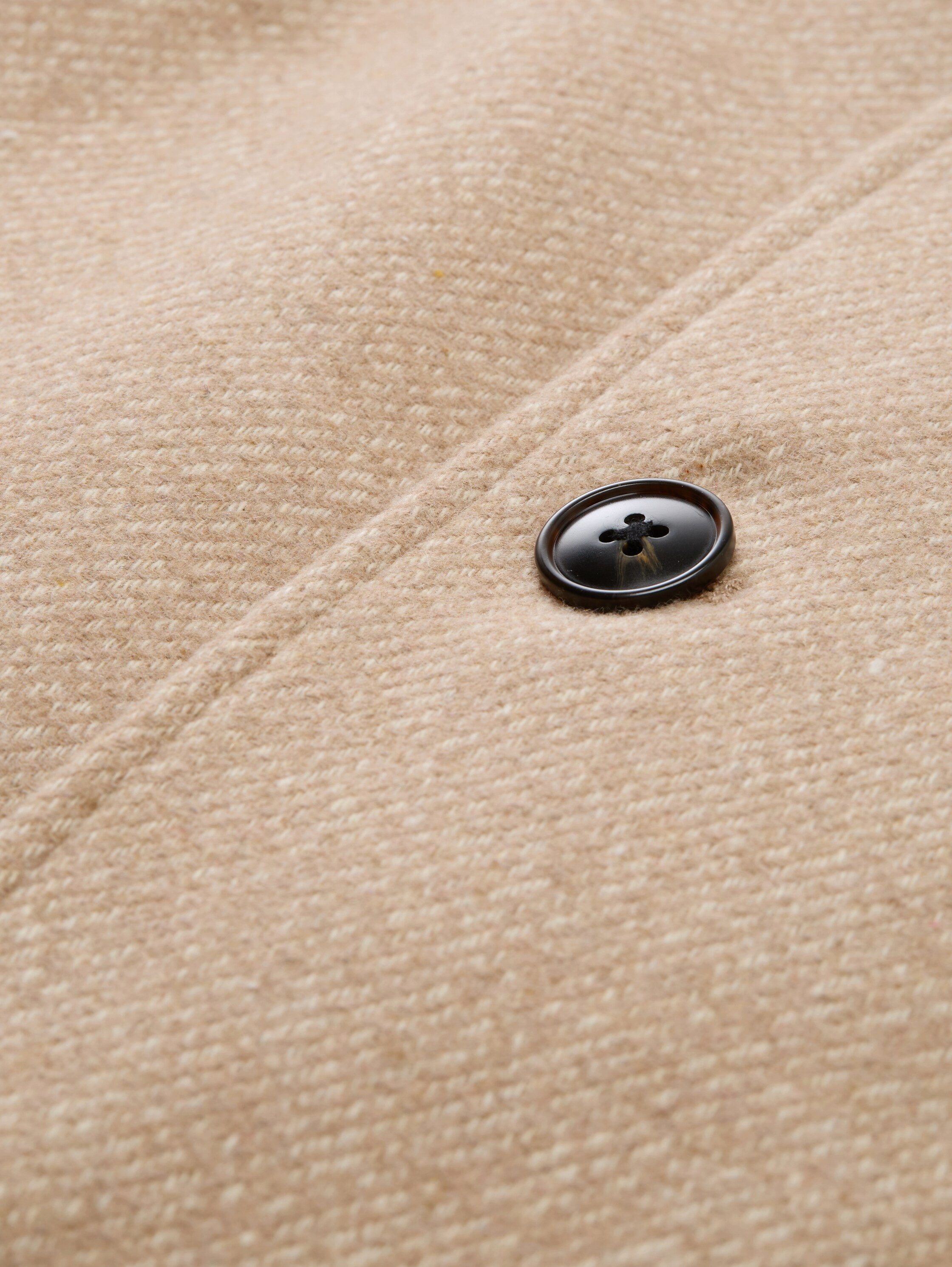 Tom Tailor Denim Wollen jack met opstaande kraag