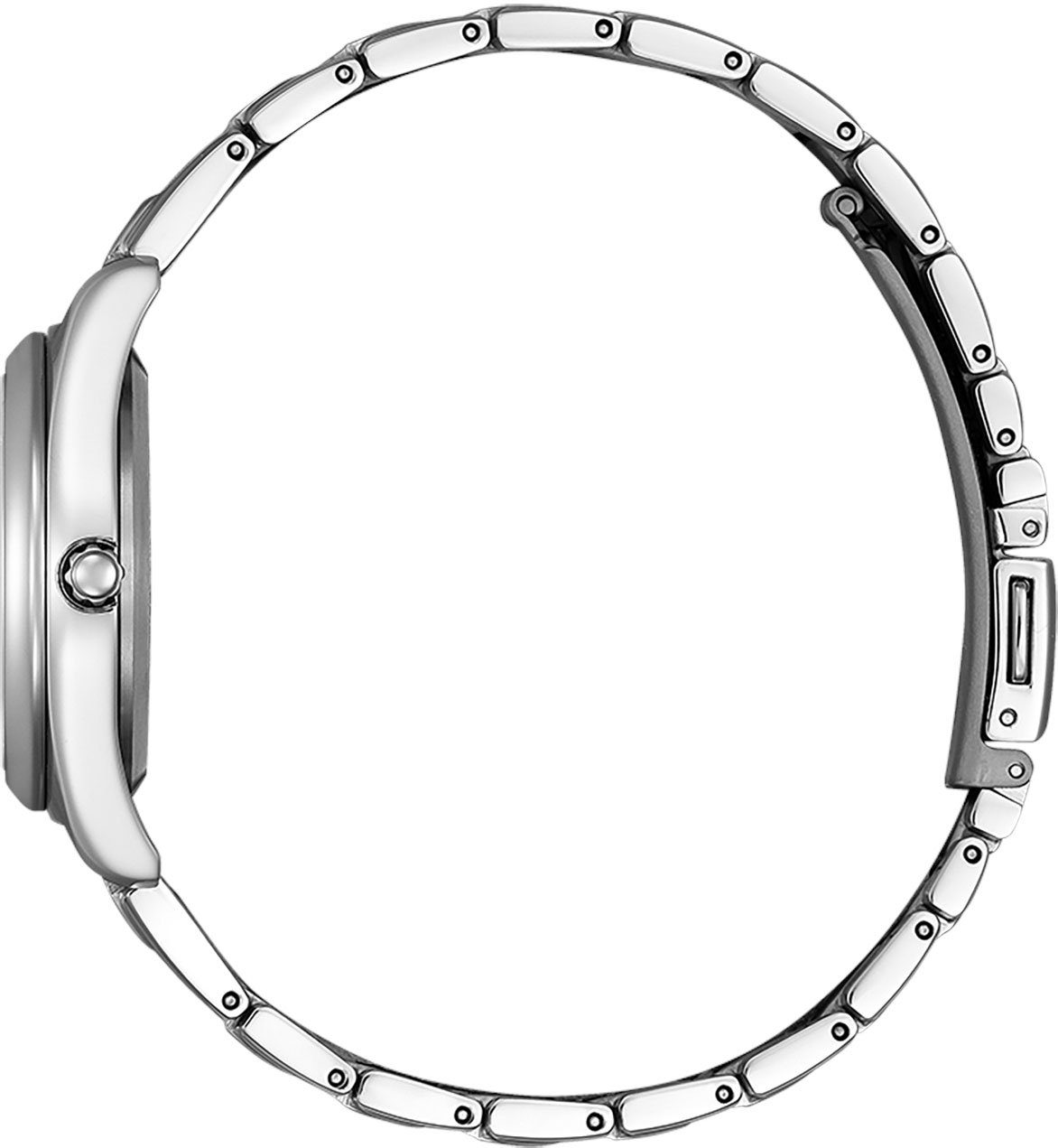 Citizen Solarhorloge EW2601-81L Horloge, dameshorloge, titanium, datum, saffierglas