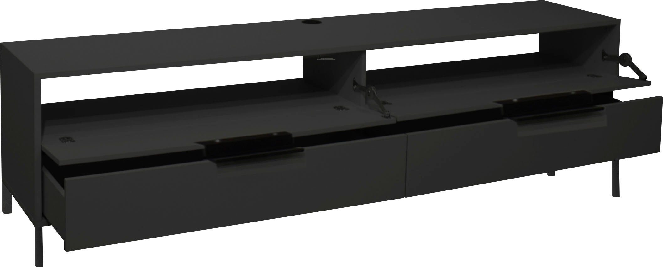 Mäusbacher Tv-meubel Bonnie TOPSELLER! Lowboard met vierkant frame