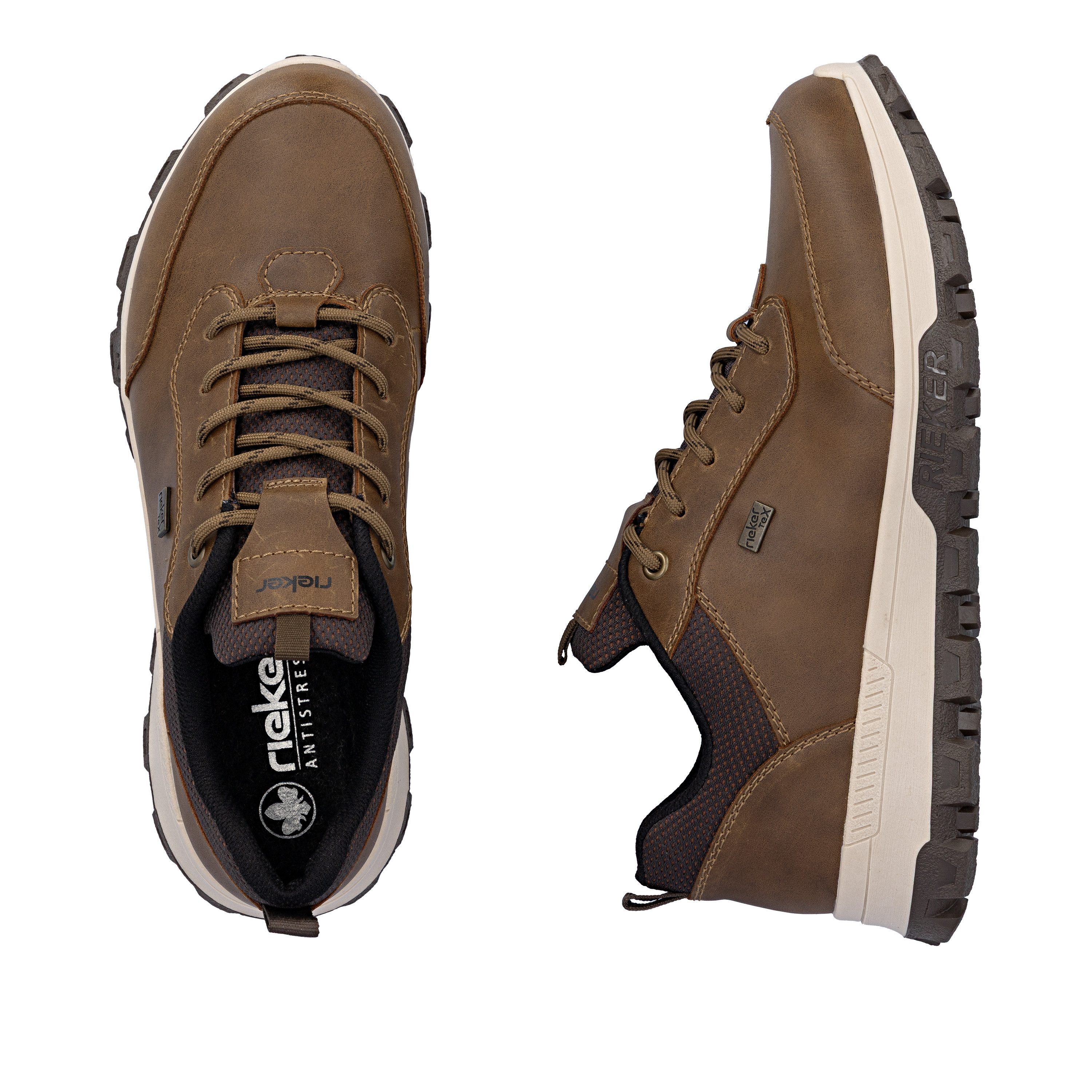 Rieker Sneakers outdoorschoen, lage schoen, veterschoen met tex-membraan