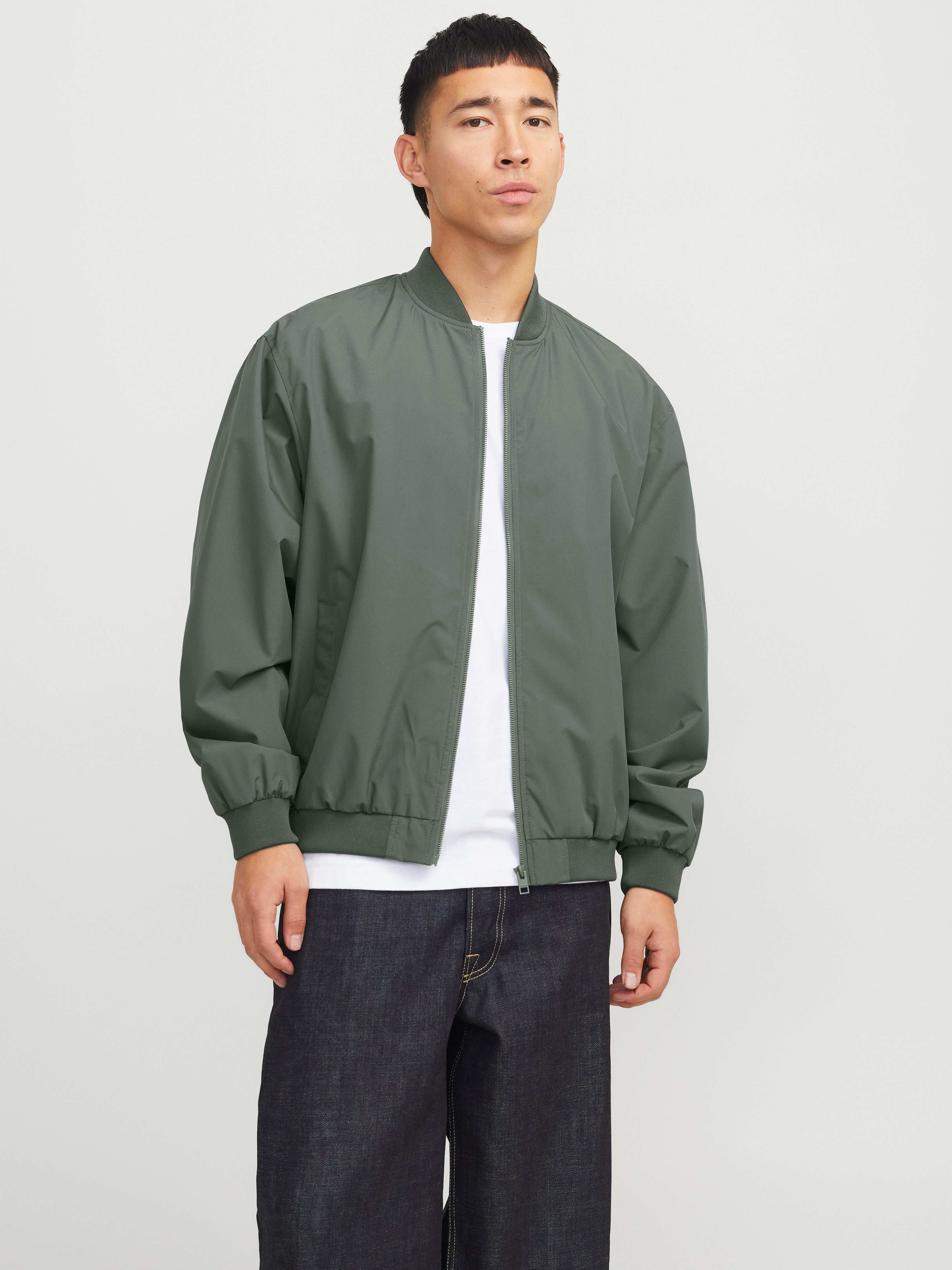 Jack & Jones Bomberjack JJECHARGE BOMBER JACKET NOOS heren tussenjacks maat XS groen