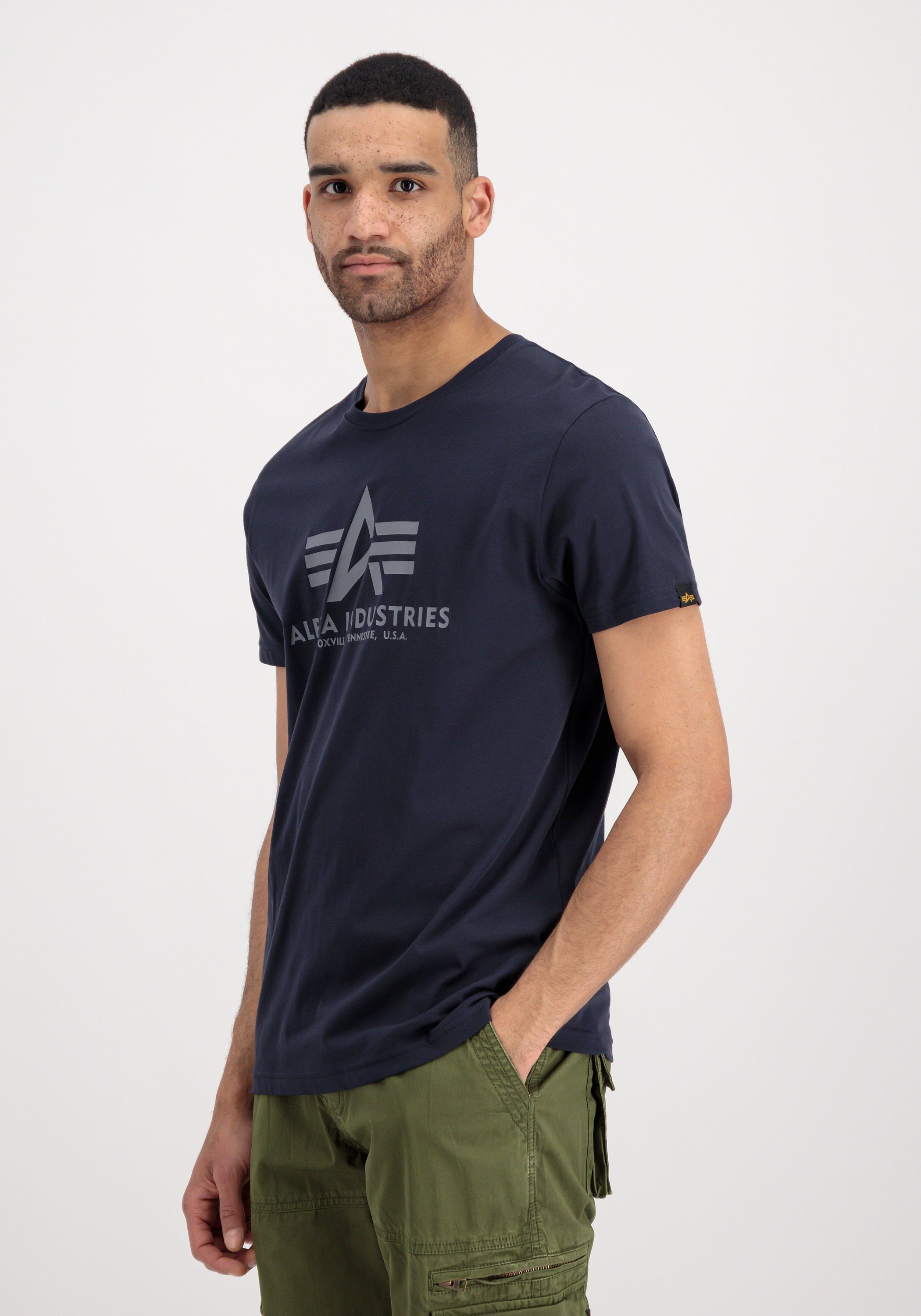 Alpha Industries T-shirt Basic T-Shirt BL 2 Pack
