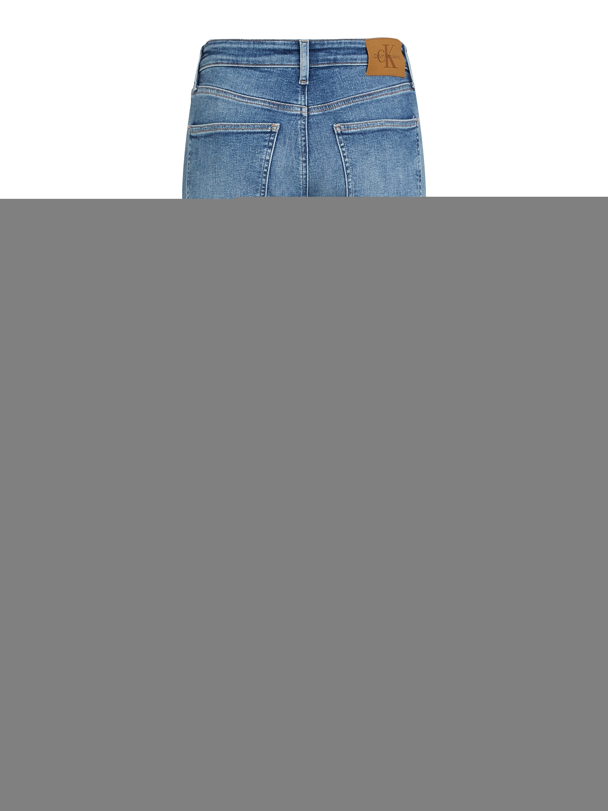 Calvin Klein Stretch jeans Skinny Muntzakje, logo borduursel
