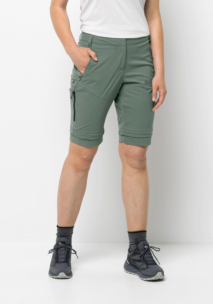Jack Wolfskin Afritsbroek GLASTAL ZIP AWAY PANTS W