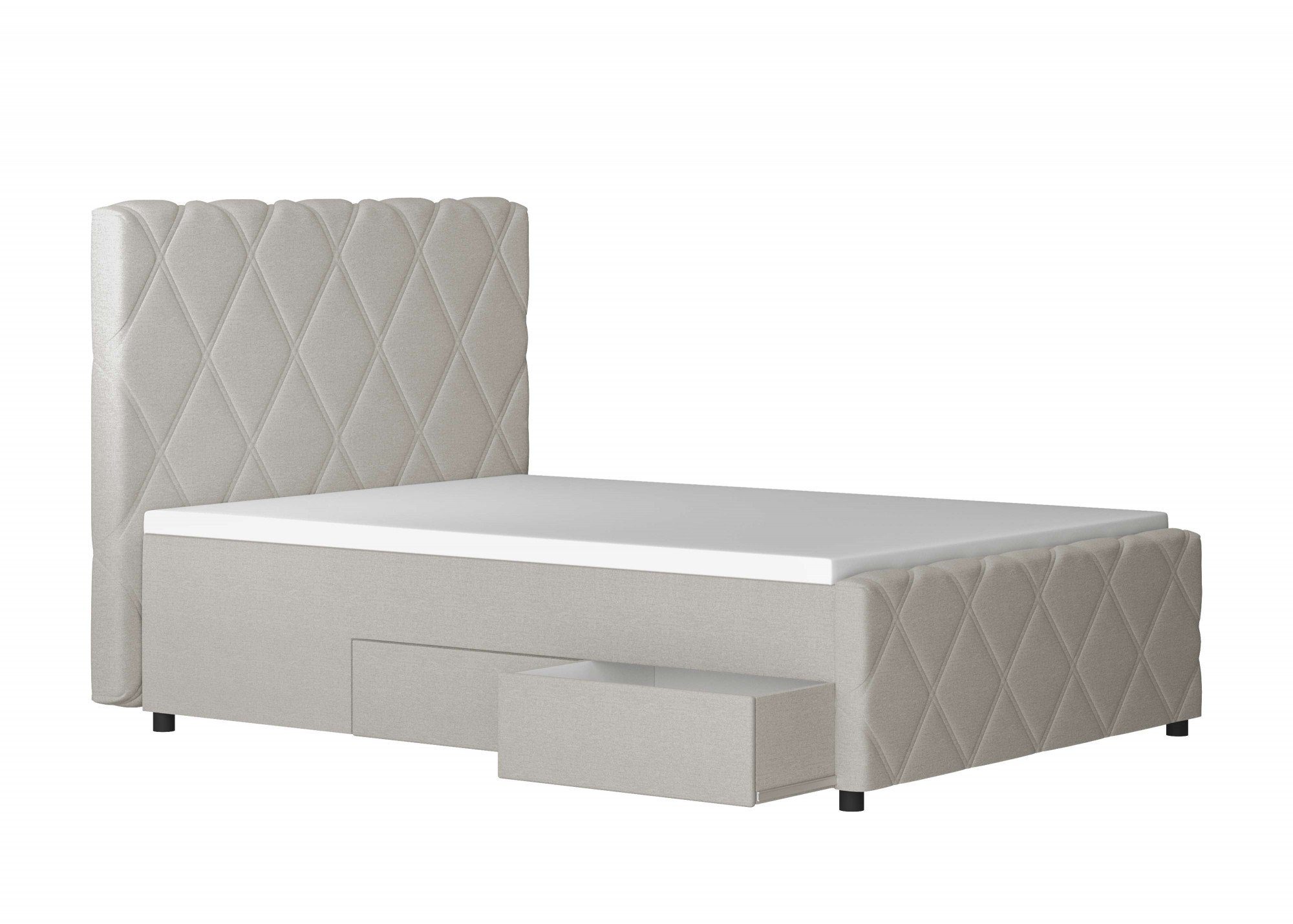 INOSIGN Boxspring Mona met 4 lades