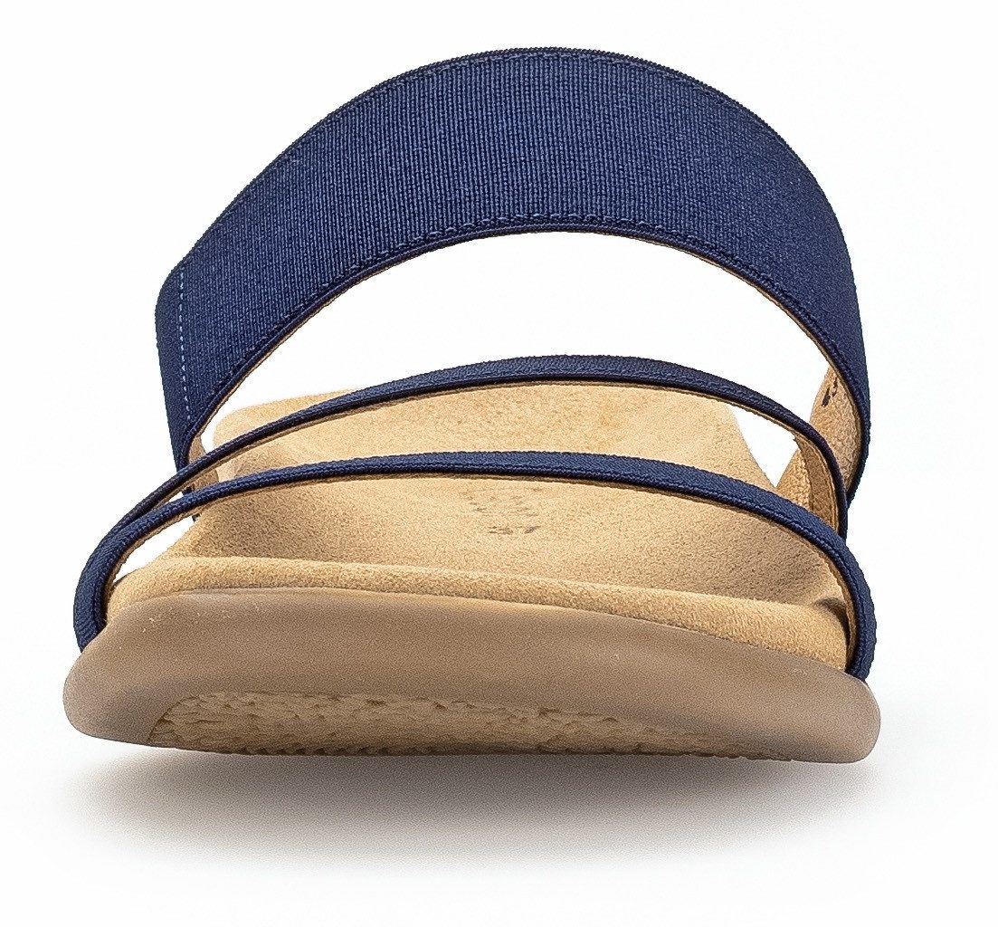 Gabor Slippers sleehak, zomerschoen, pantoffels met ademende leren voering