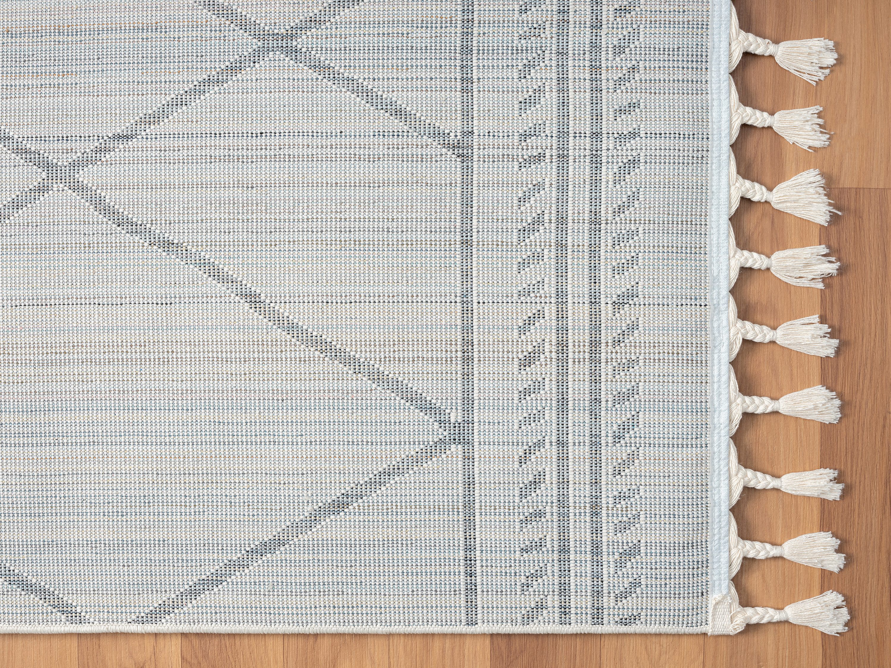 Myflair Möbel & Accessoires Hoogpolig vloerkleed Marokkaans ontwerp voorraadopruiming modern, marokkaans ontwerp, ruitenpatroon, zacht door hoogpolig